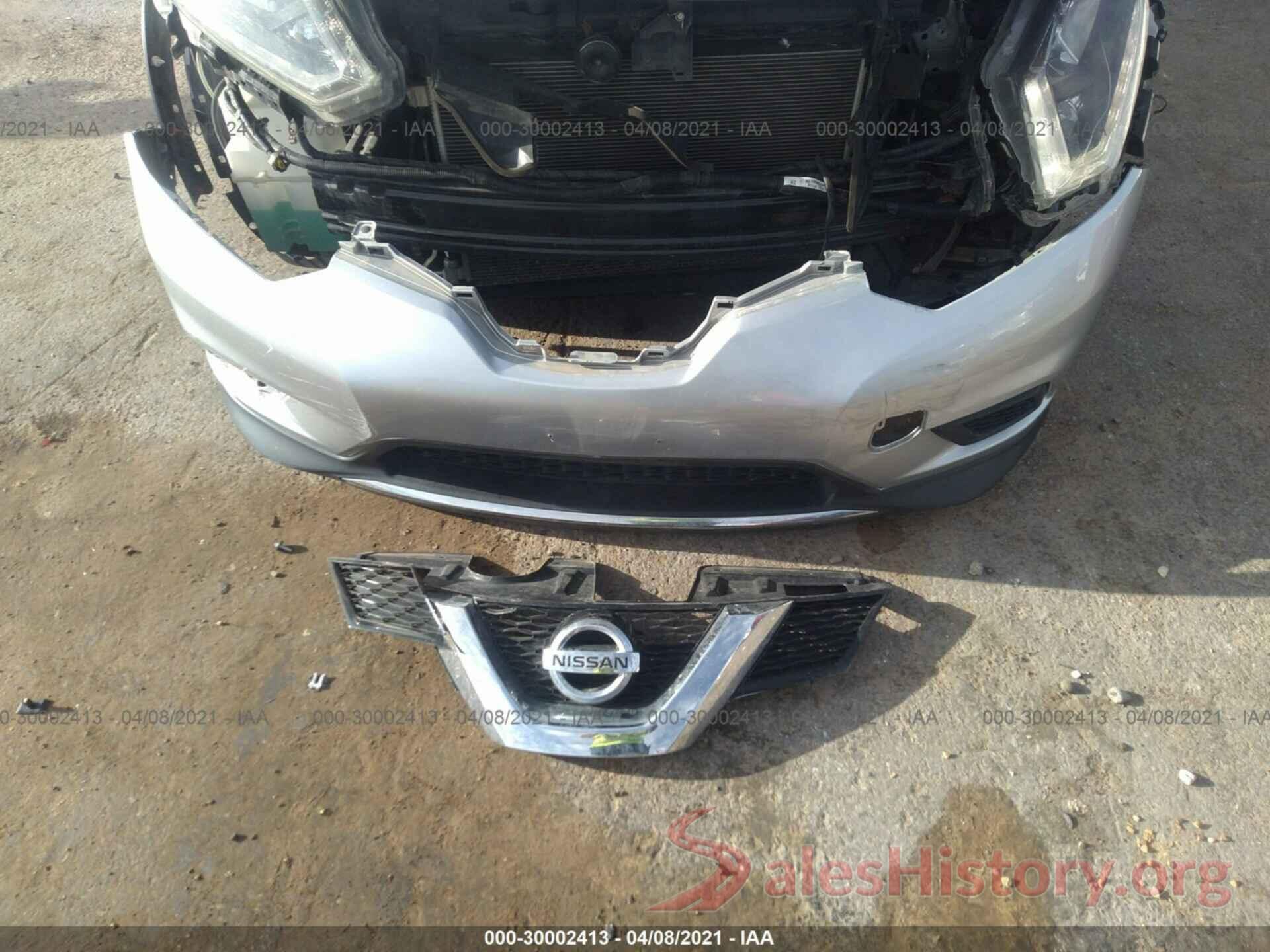 JN8AT2MVXGW148987 2016 NISSAN ROGUE