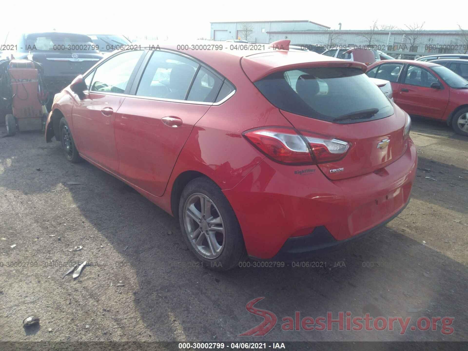 3G1BE6SM9JS638425 2018 CHEVROLET CRUZE