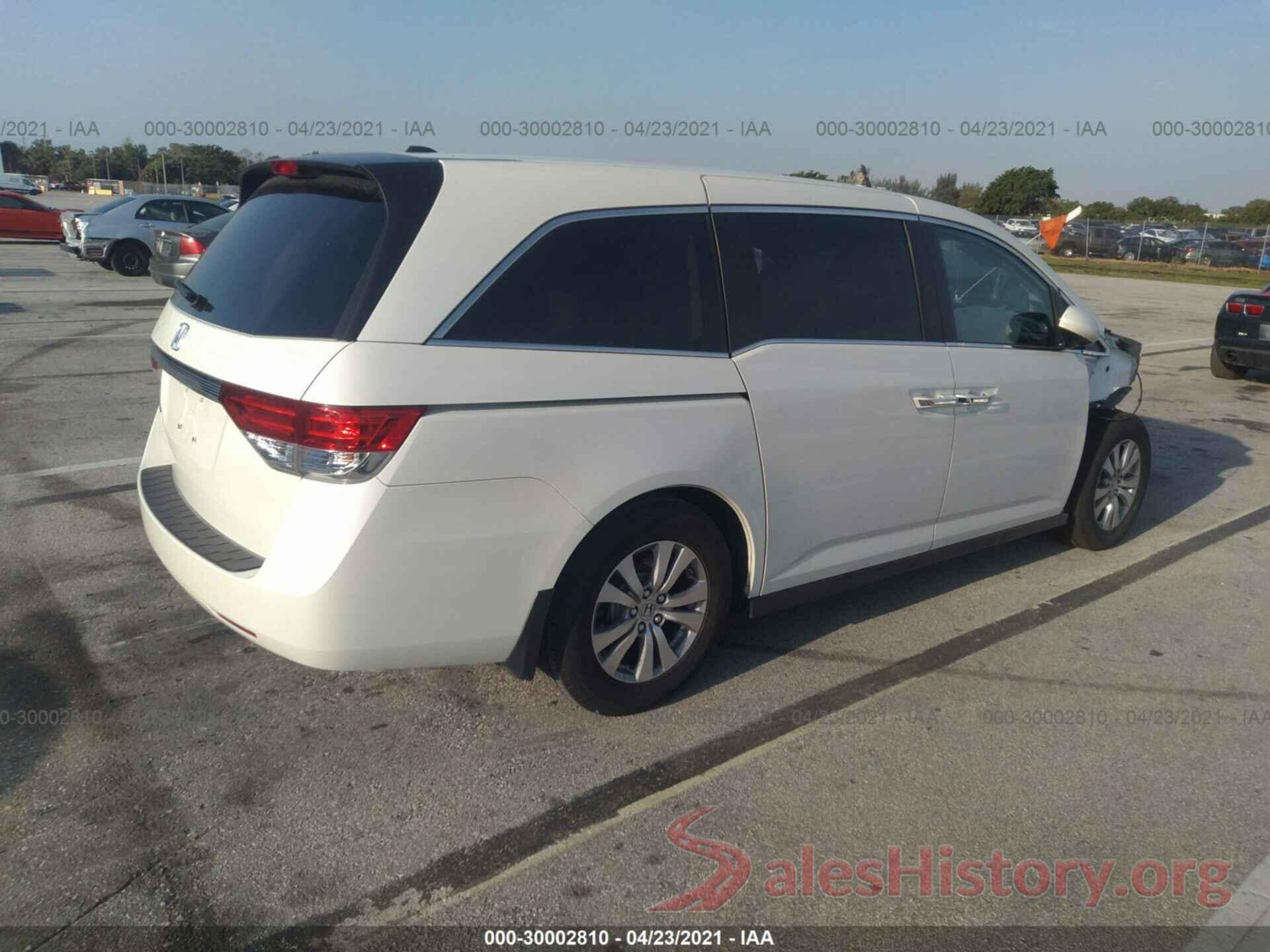 5FNRL5H65HB015448 2017 HONDA ODYSSEY