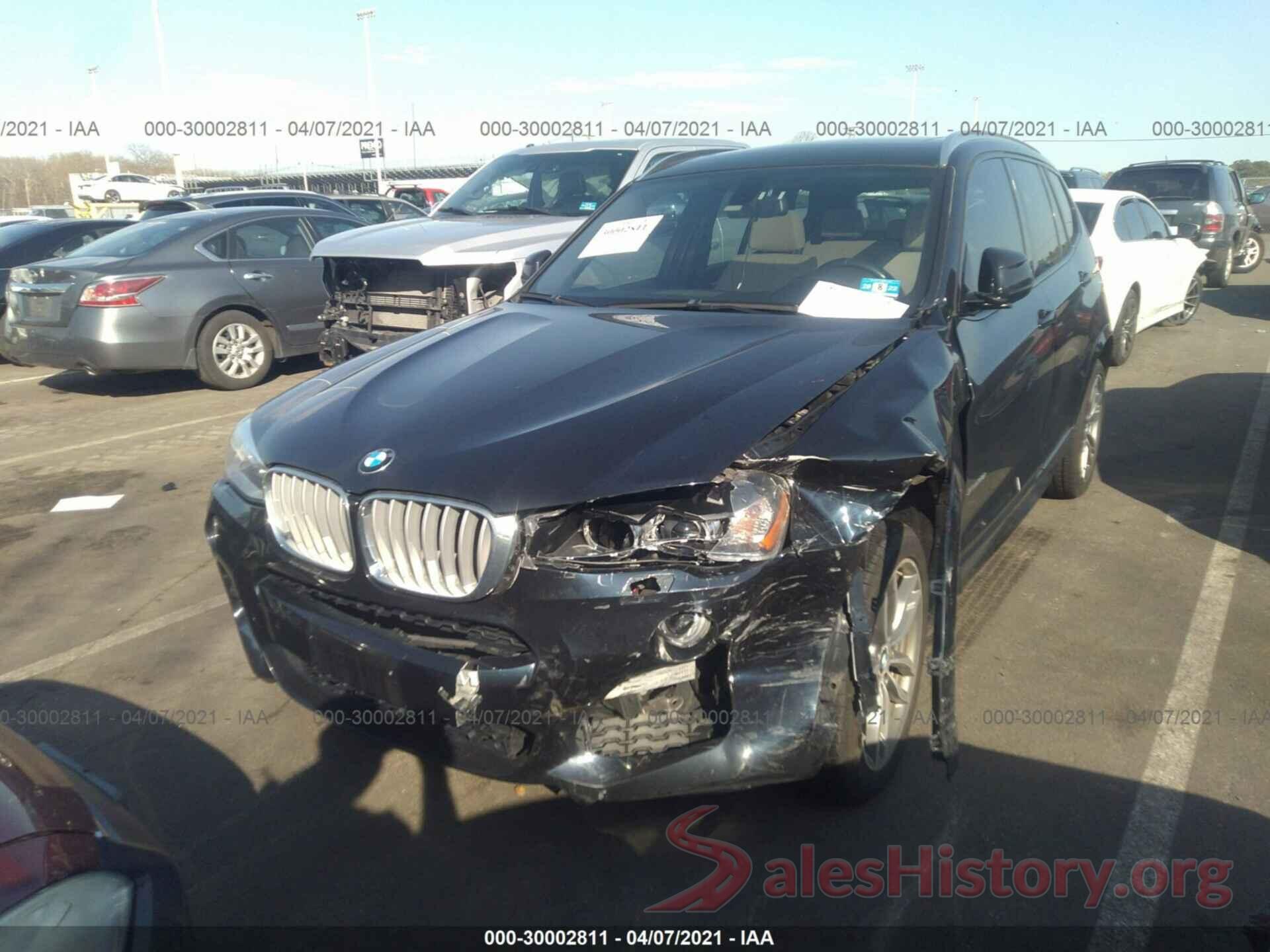 5UXWX9C54G0D71854 2016 BMW X3