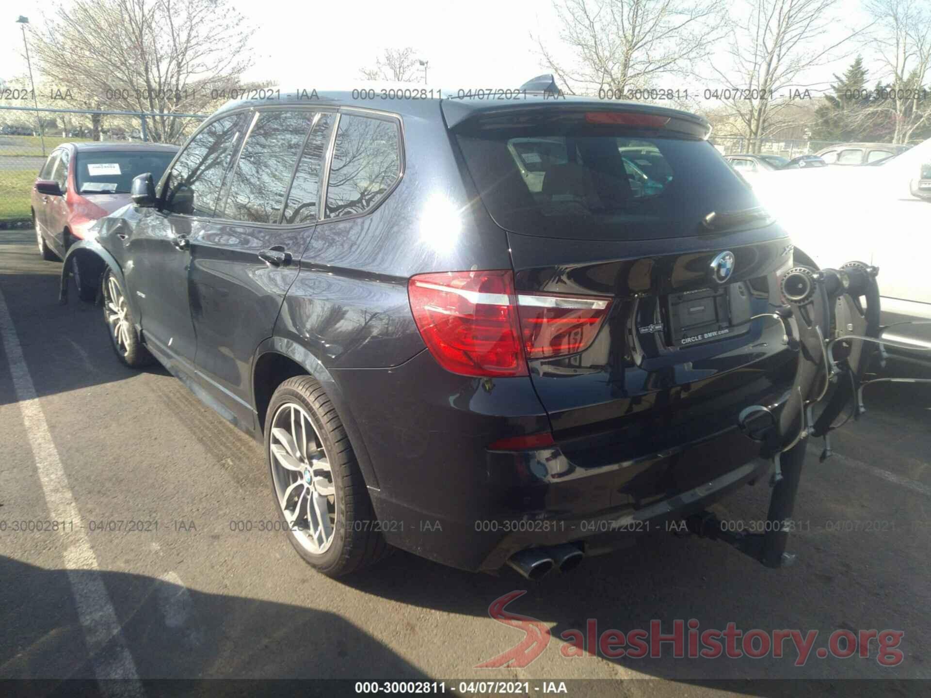 5UXWX9C54G0D71854 2016 BMW X3