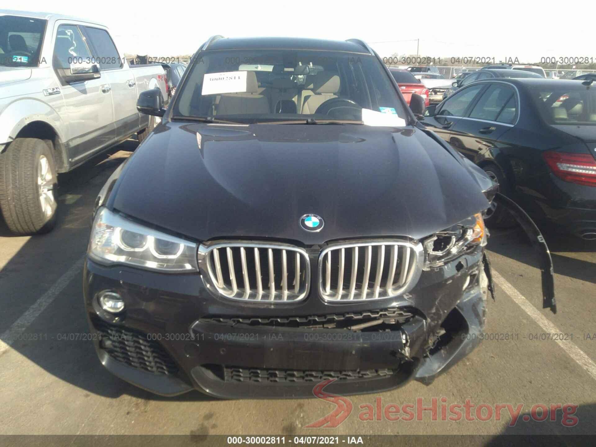 5UXWX9C54G0D71854 2016 BMW X3