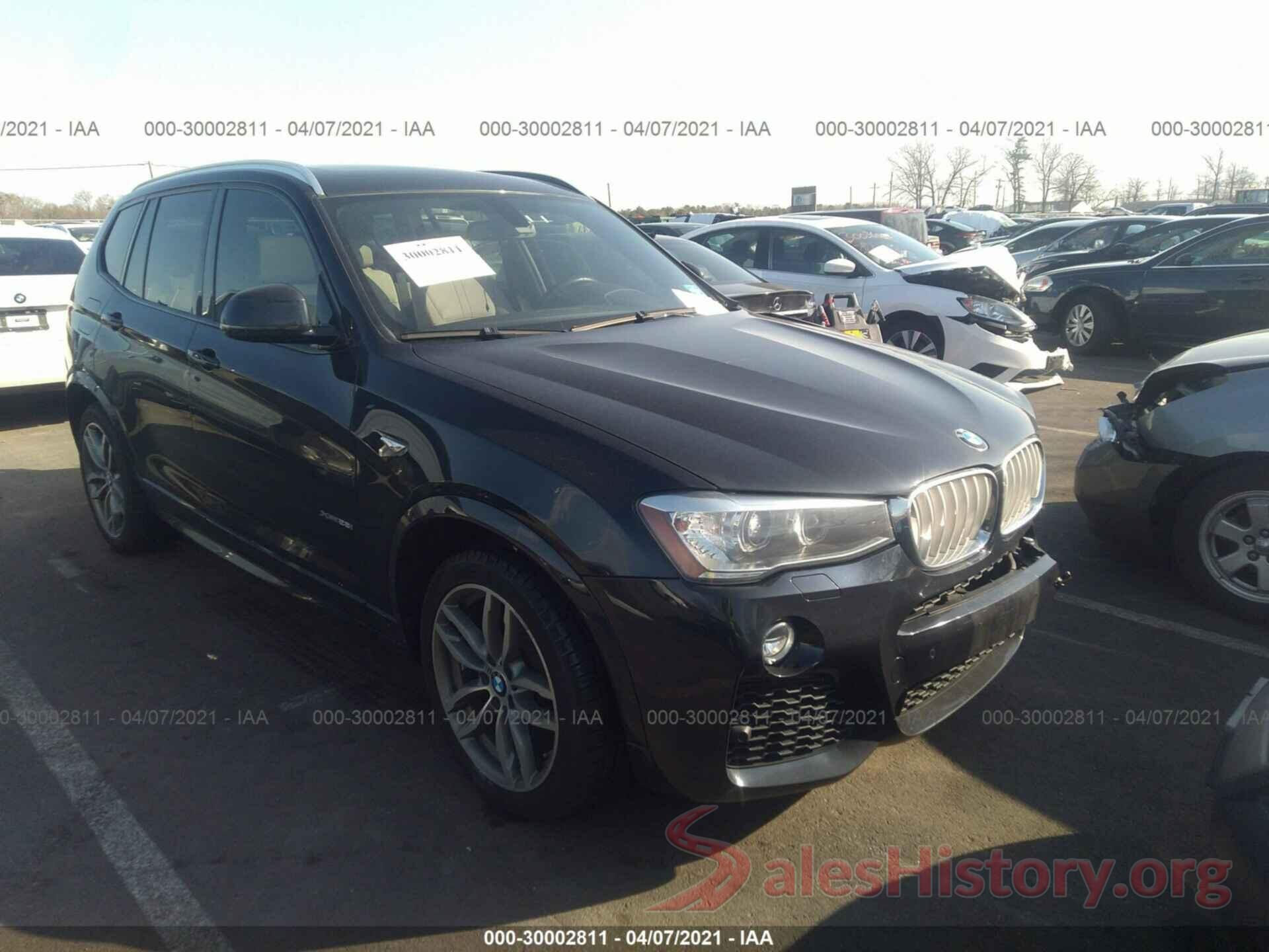 5UXWX9C54G0D71854 2016 BMW X3