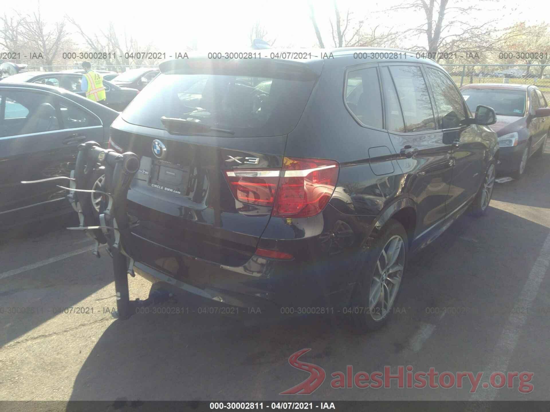 5UXWX9C54G0D71854 2016 BMW X3