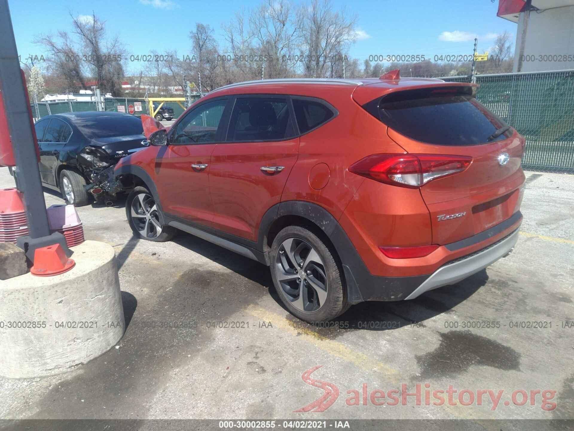 KM8J3CA24HU309578 2017 HYUNDAI TUCSON