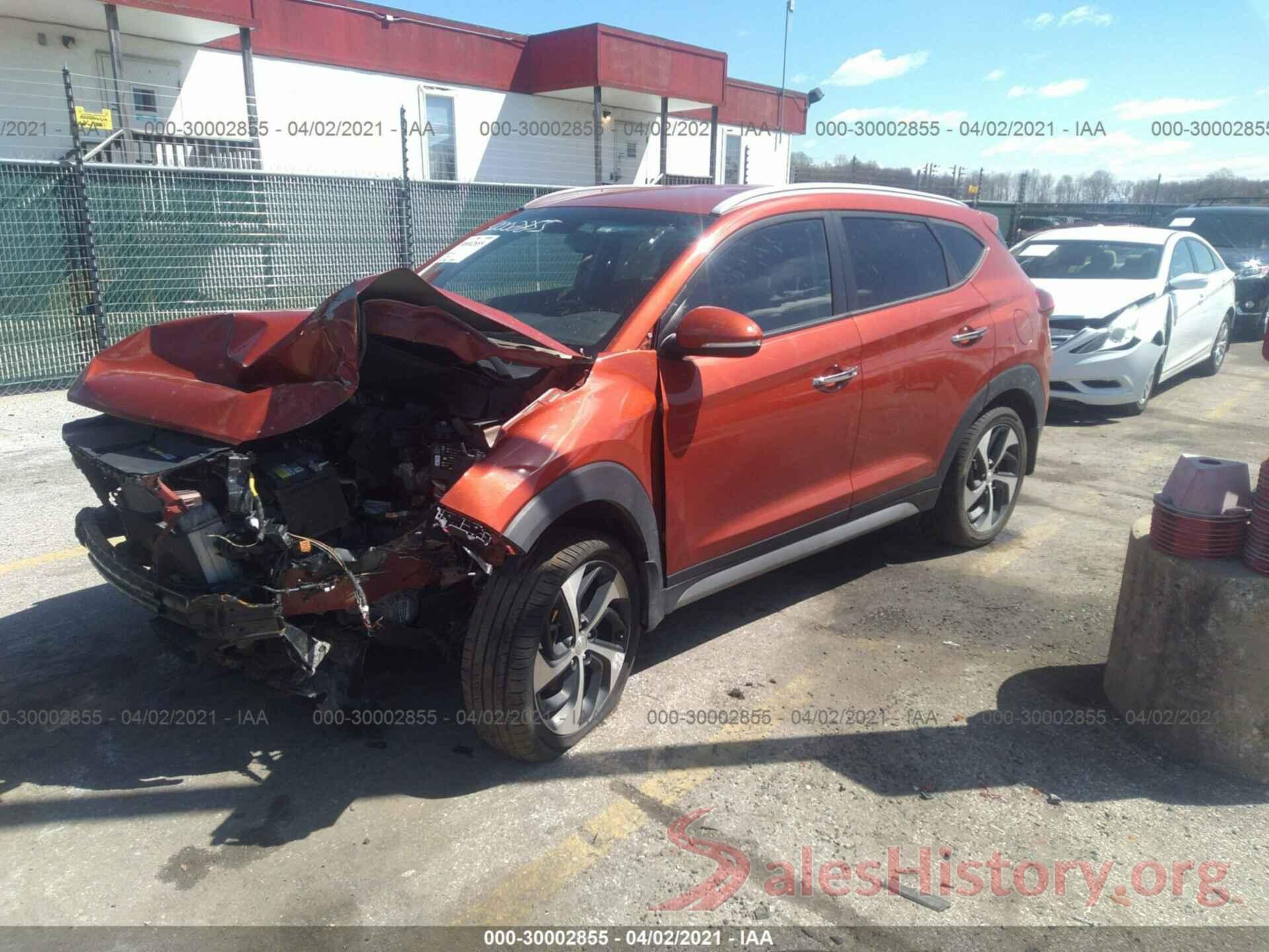 KM8J3CA24HU309578 2017 HYUNDAI TUCSON