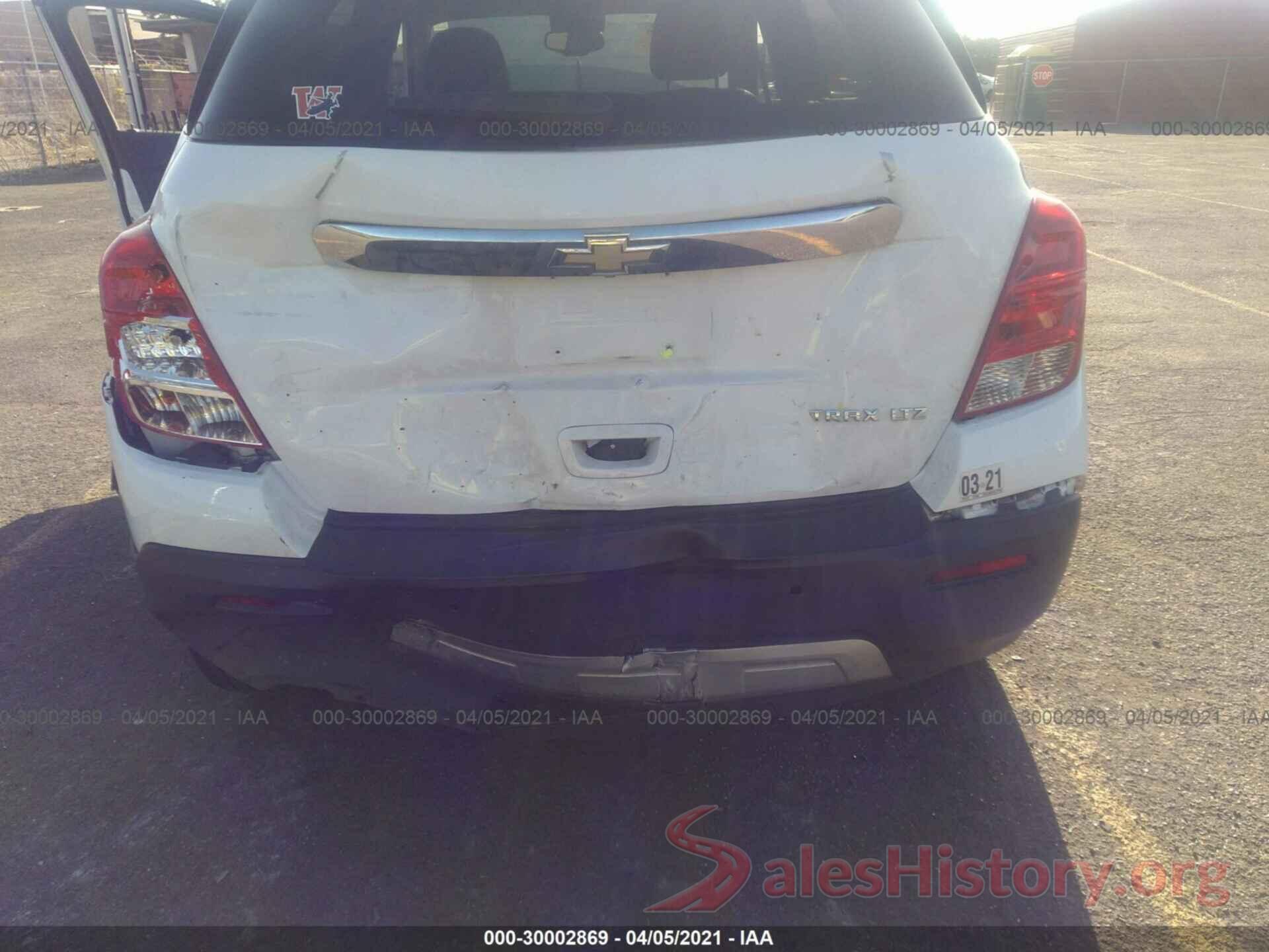 3GNCJMSB2GL170462 2016 CHEVROLET TRAX