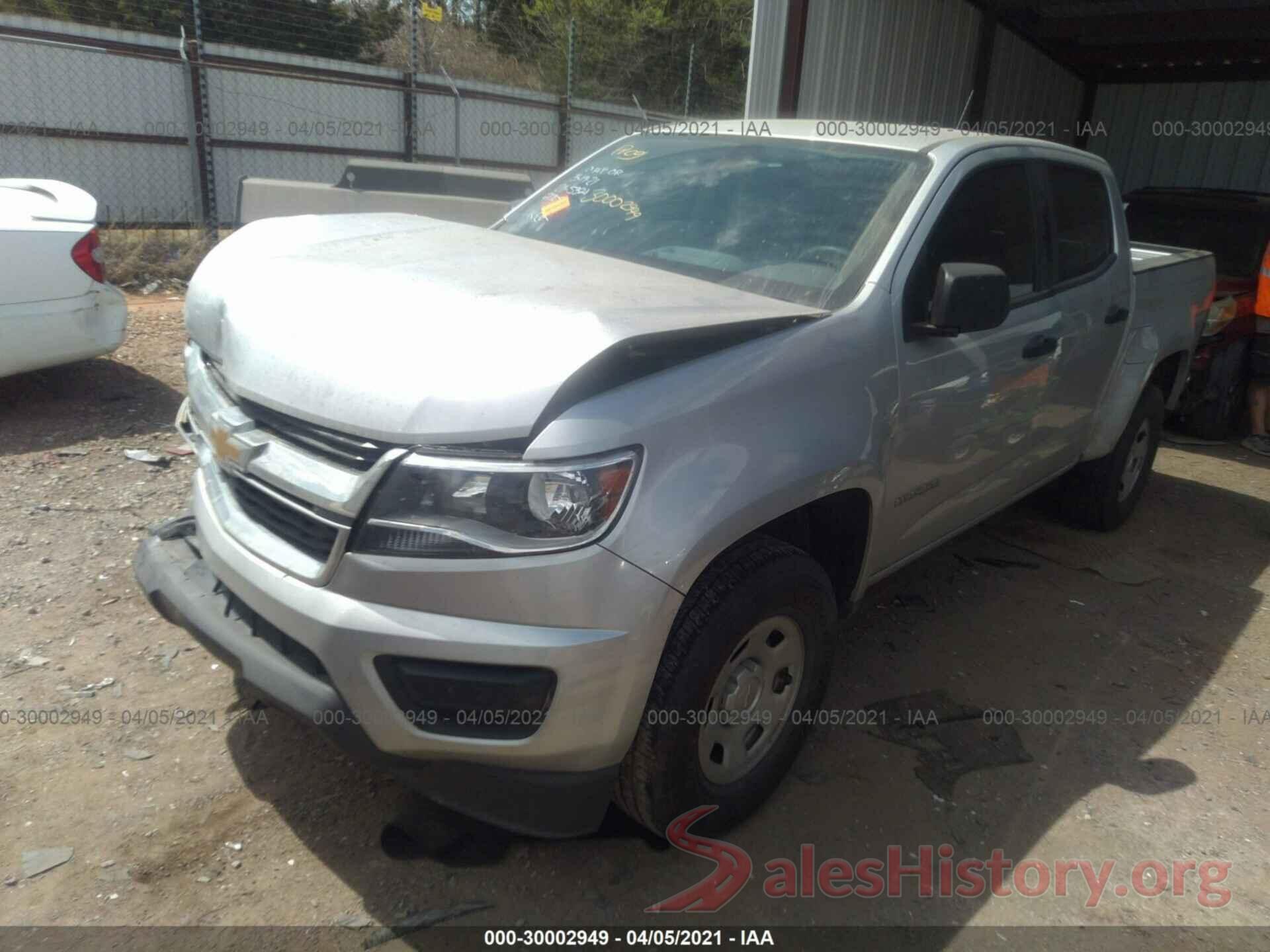 1GCGSBEA0K1292705 2019 CHEVROLET COLORADO