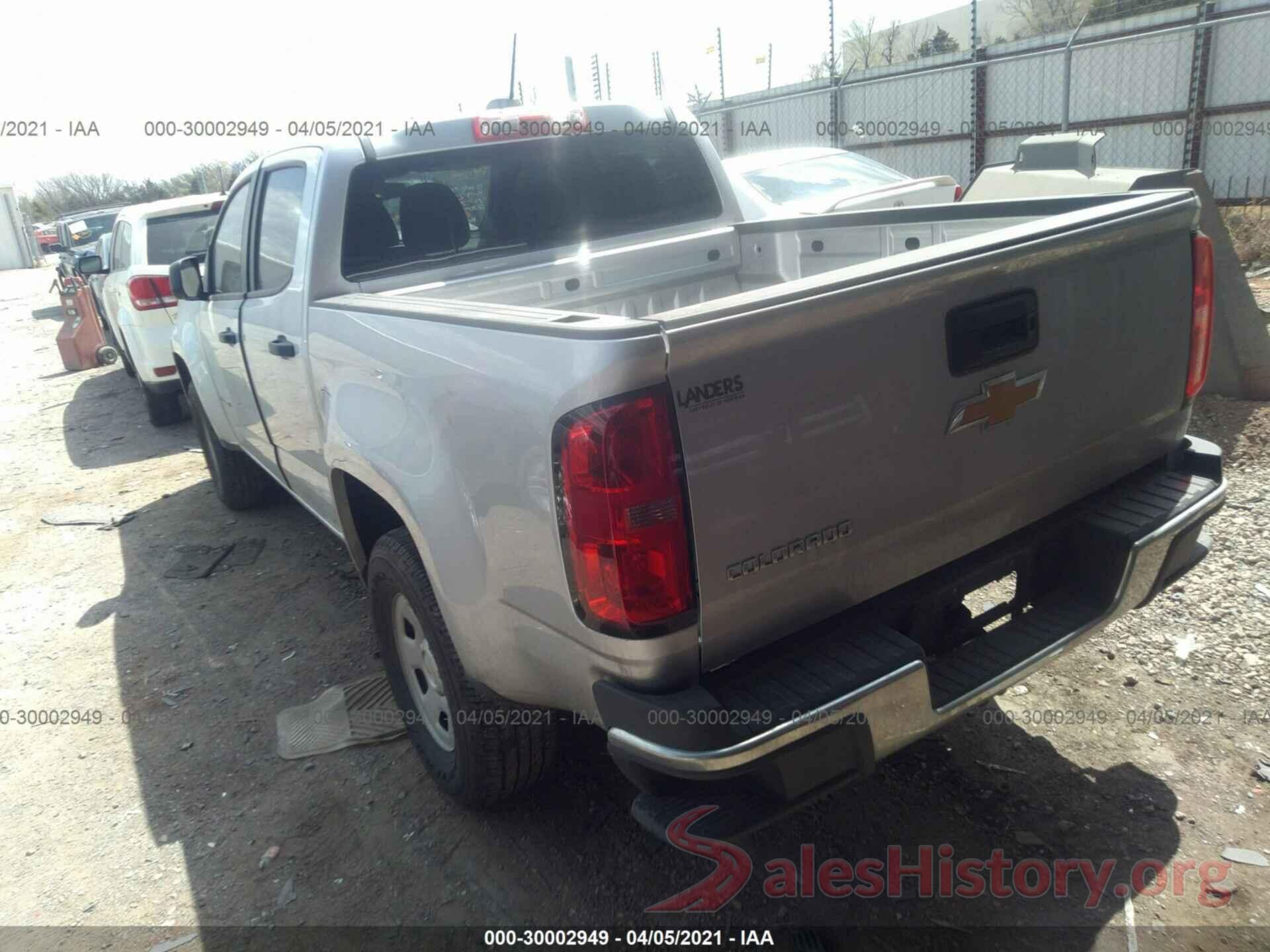 1GCGSBEA0K1292705 2019 CHEVROLET COLORADO