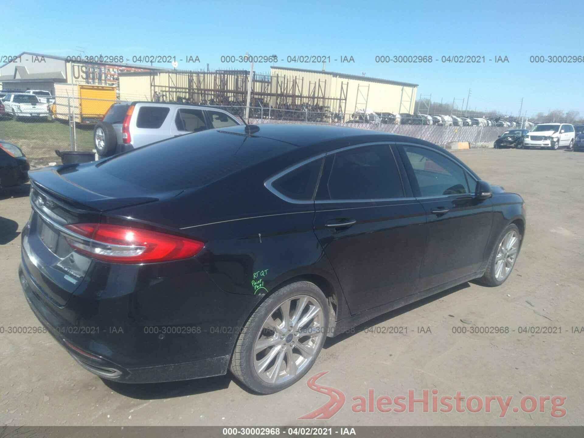 3FA6P0K96HR129167 2017 FORD FUSION