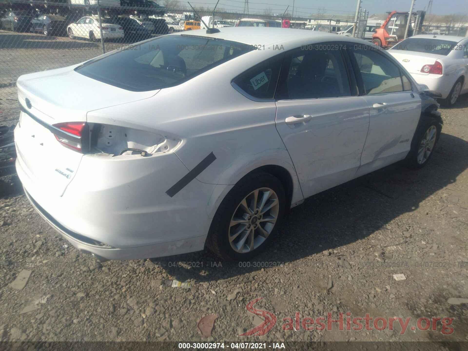 3FA6P0LUXHR382186 2017 FORD FUSION