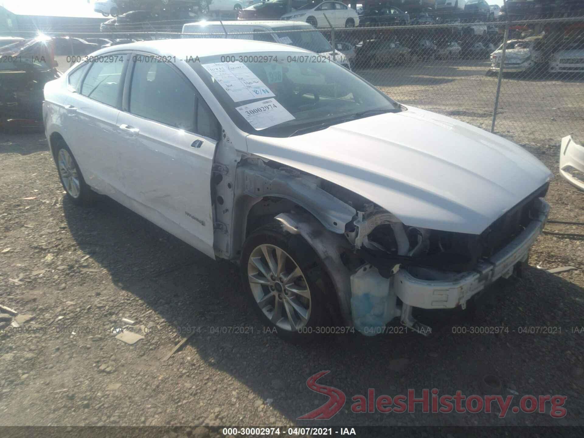 3FA6P0LUXHR382186 2017 FORD FUSION