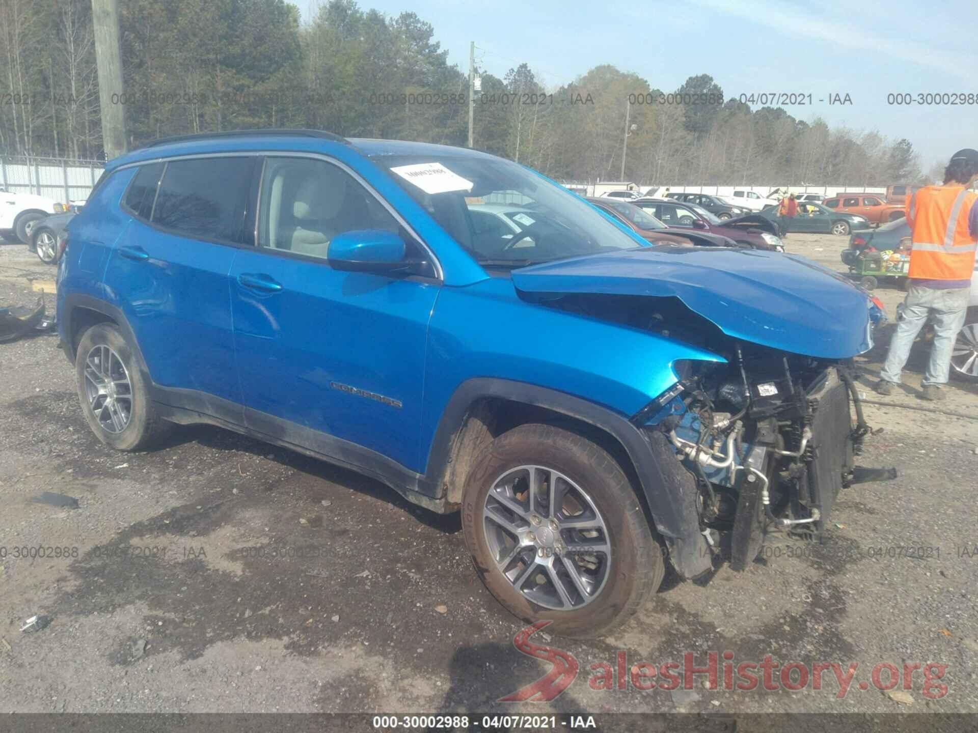 3C4NJCBB8JT488444 2018 JEEP COMPASS