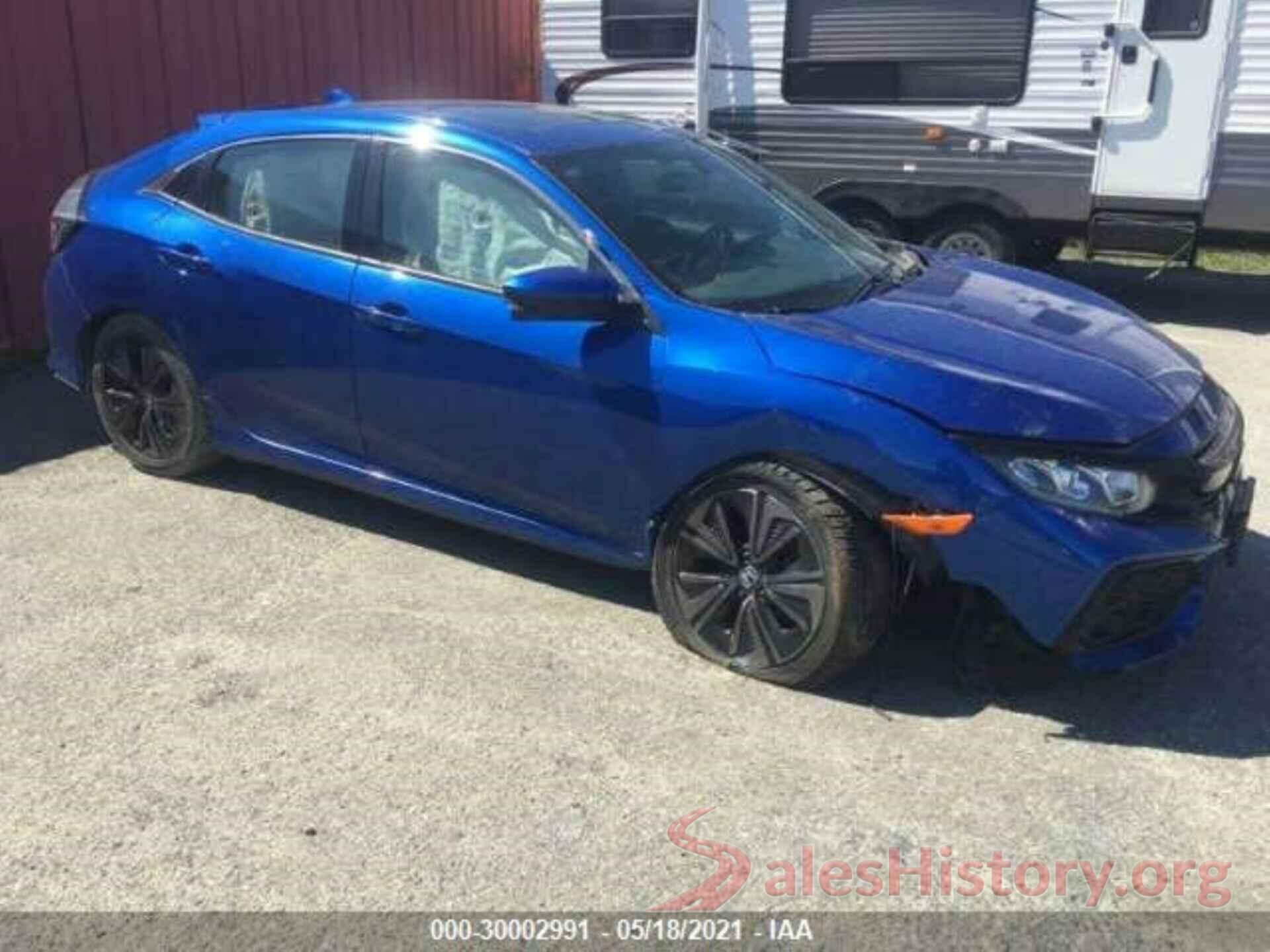 SHHFK7H54HU405013 2017 HONDA CIVIC HATCHBACK