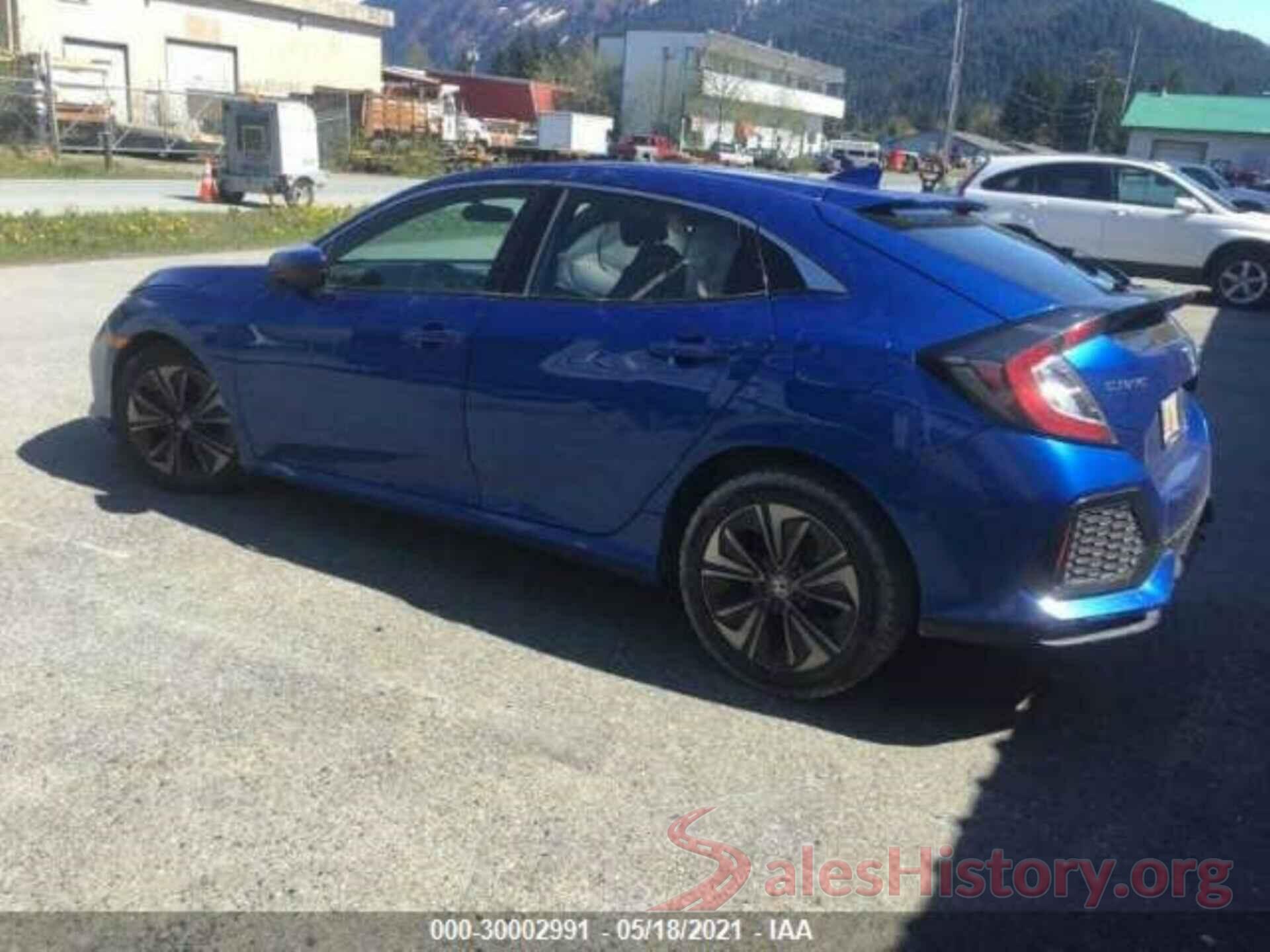 SHHFK7H54HU405013 2017 HONDA CIVIC HATCHBACK