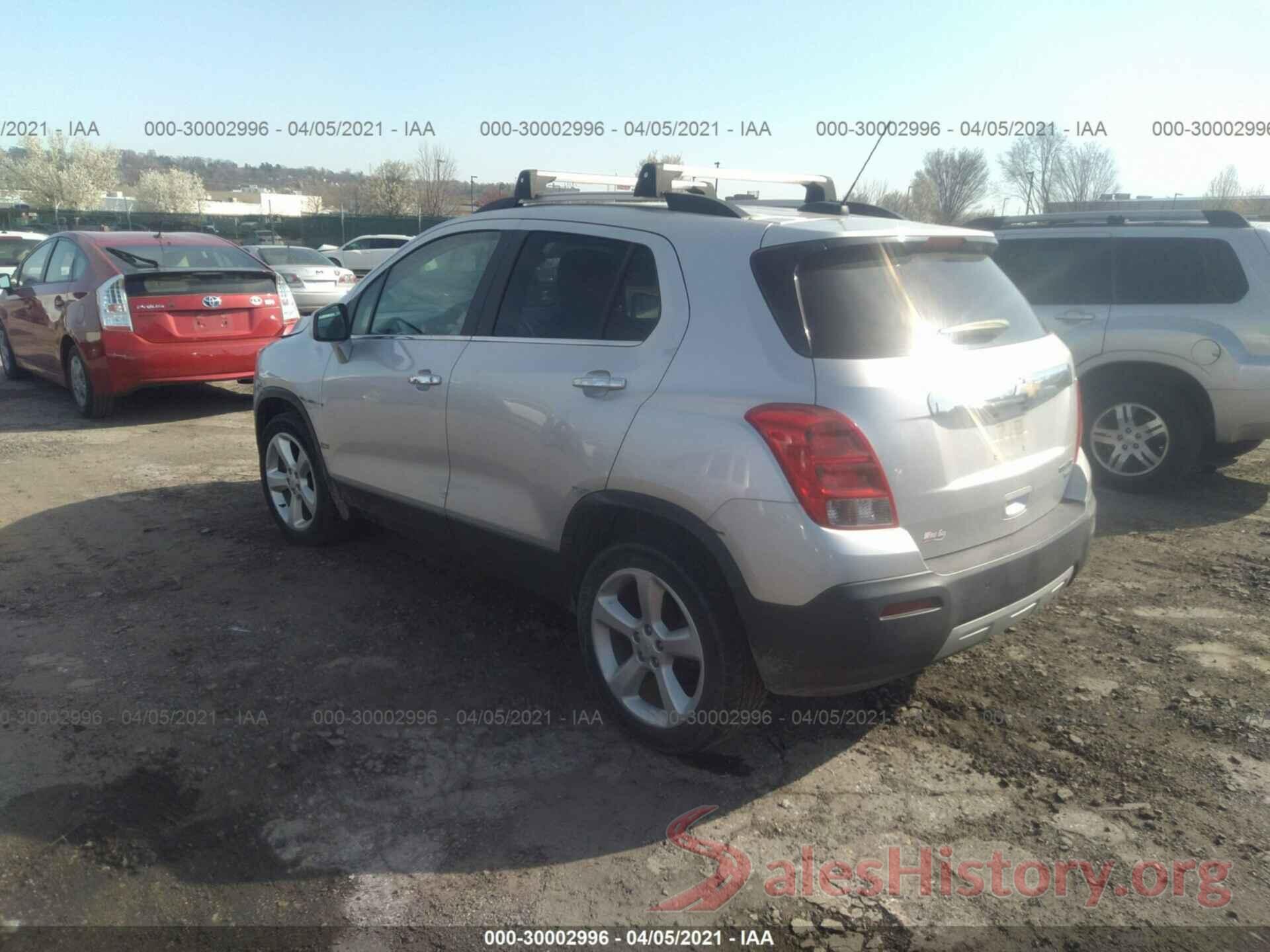 KL7CJRSB0GB511393 2016 CHEVROLET TRAX