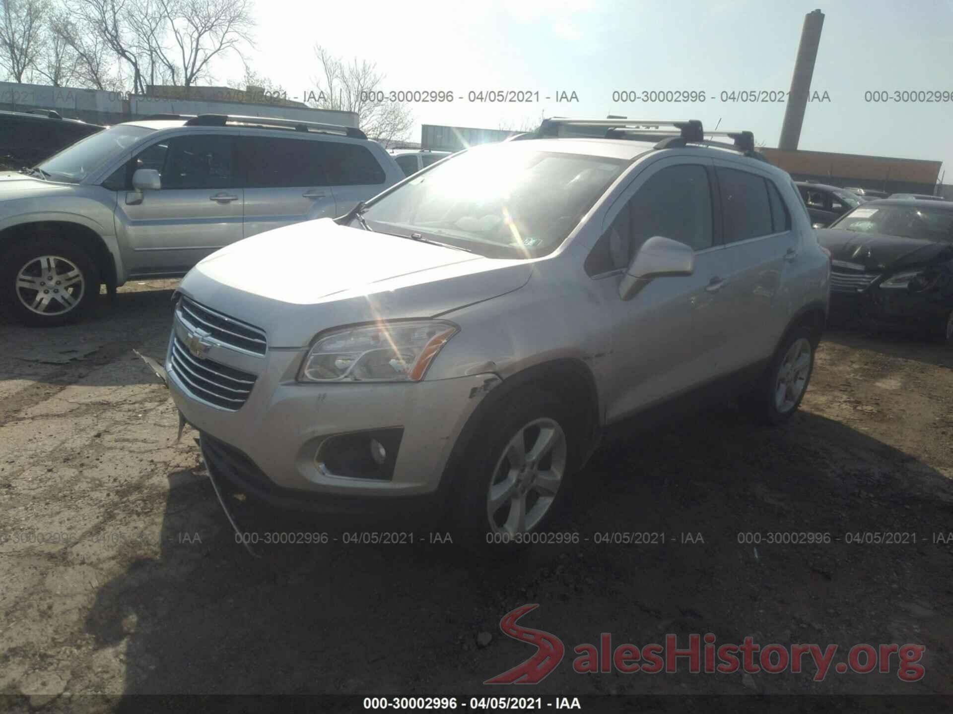 KL7CJRSB0GB511393 2016 CHEVROLET TRAX