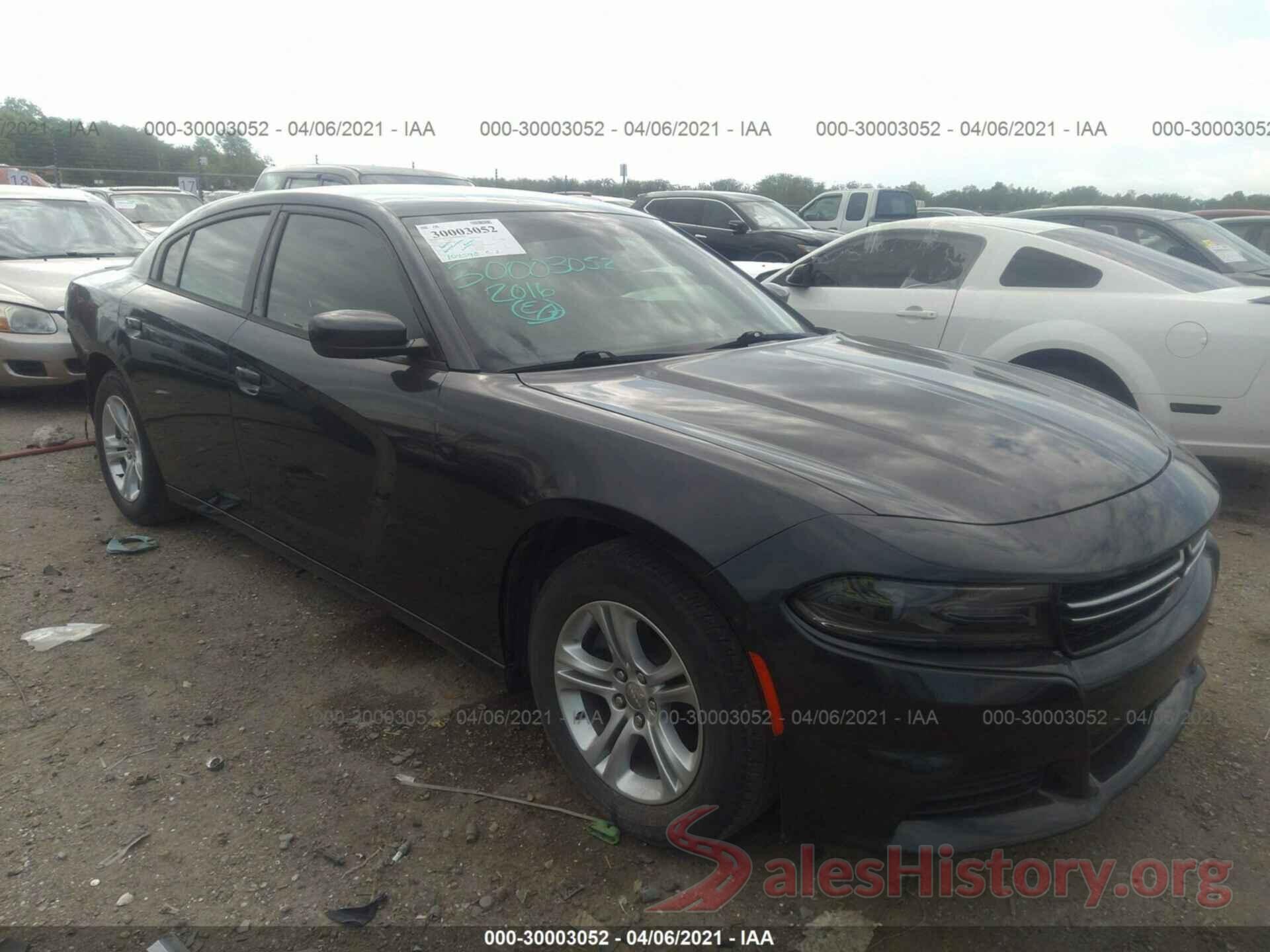 2C3CDXBG3GH109163 2016 DODGE CHARGER