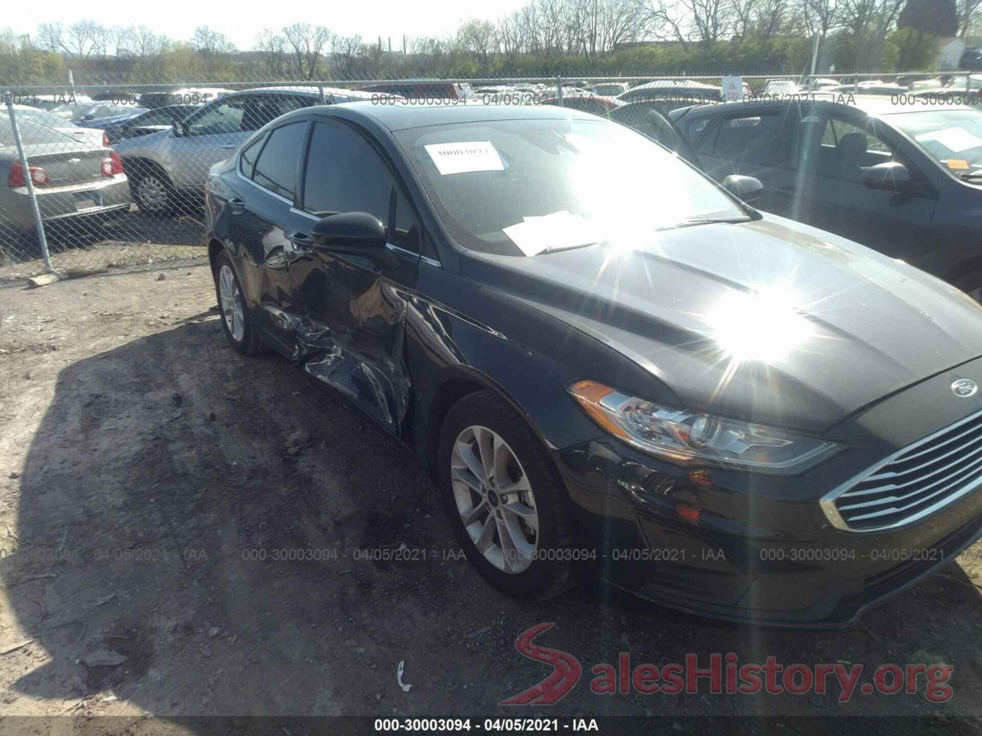 3FA6P0HD0LR245632 2020 FORD FUSION