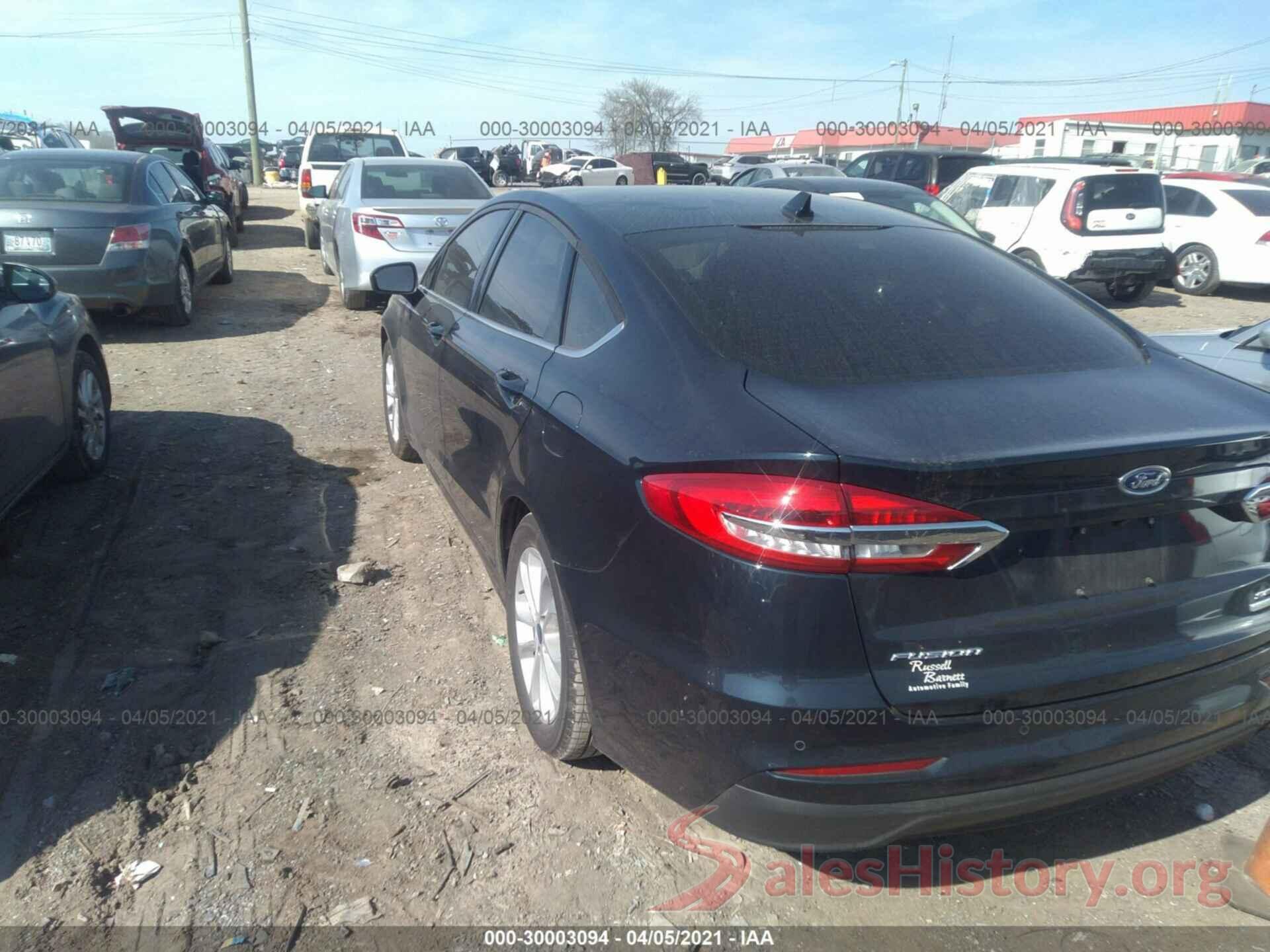 3FA6P0HD0LR245632 2020 FORD FUSION