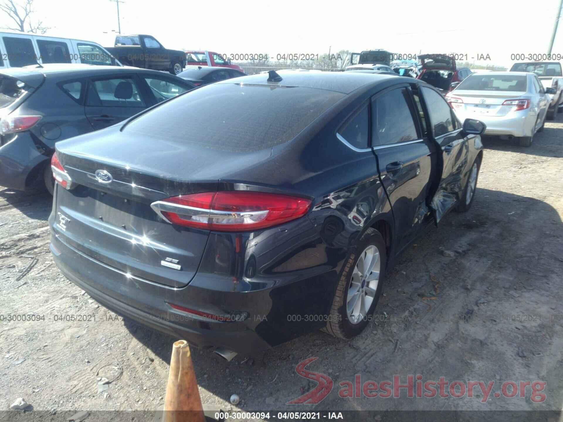 3FA6P0HD0LR245632 2020 FORD FUSION