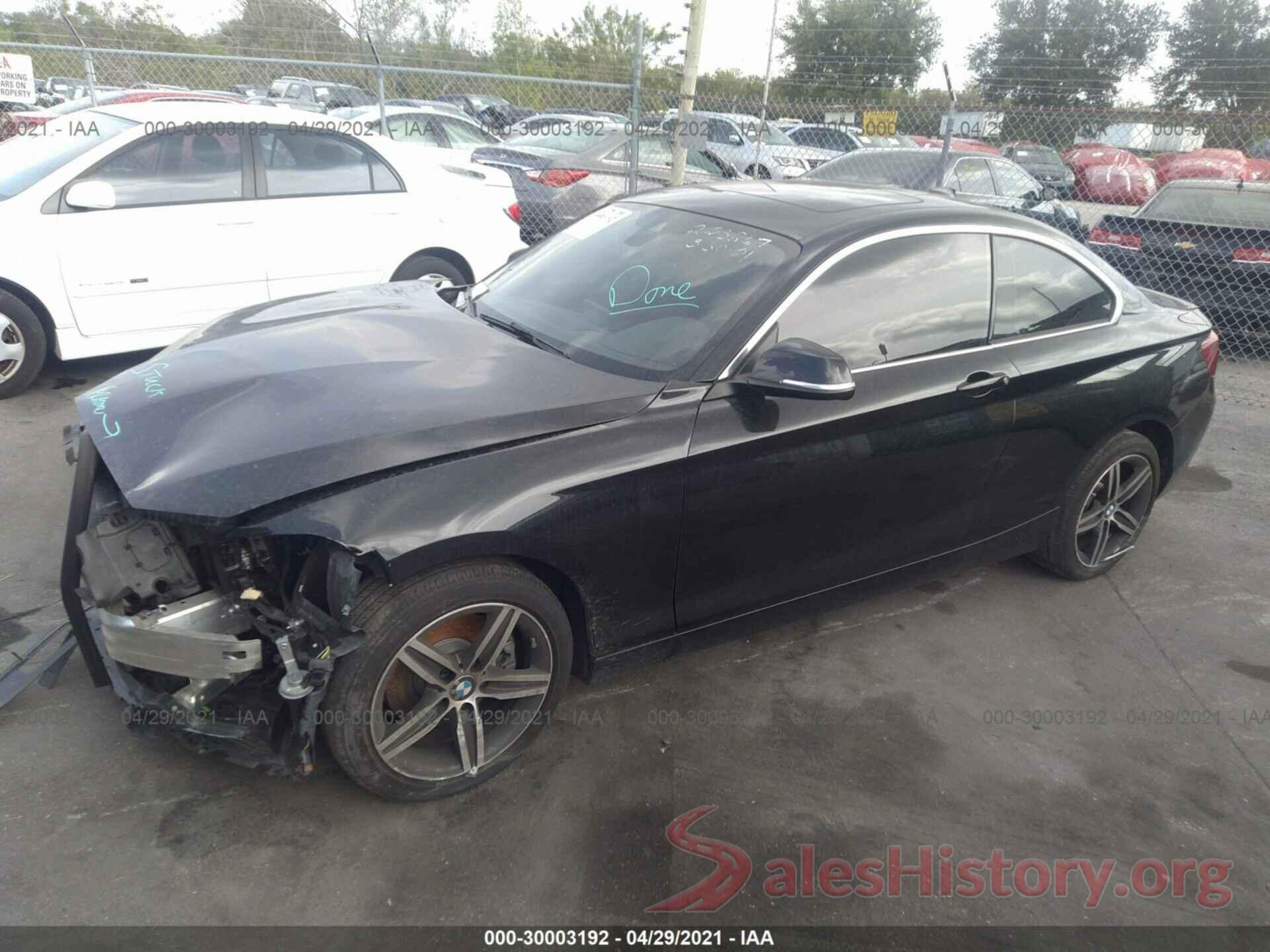 WBA2F9C32HV664720 2017 BMW 2 SERIES