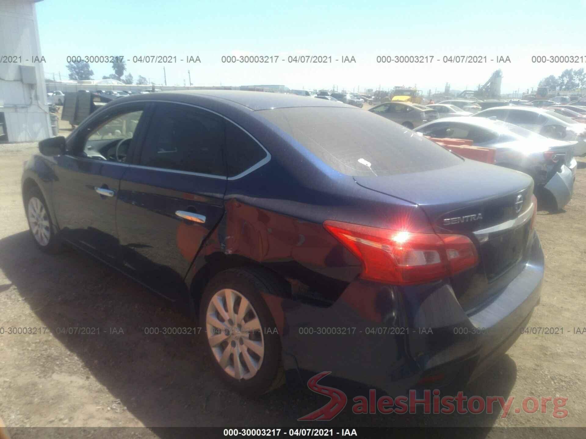 3N1AB7AP7HY237494 2017 NISSAN SENTRA