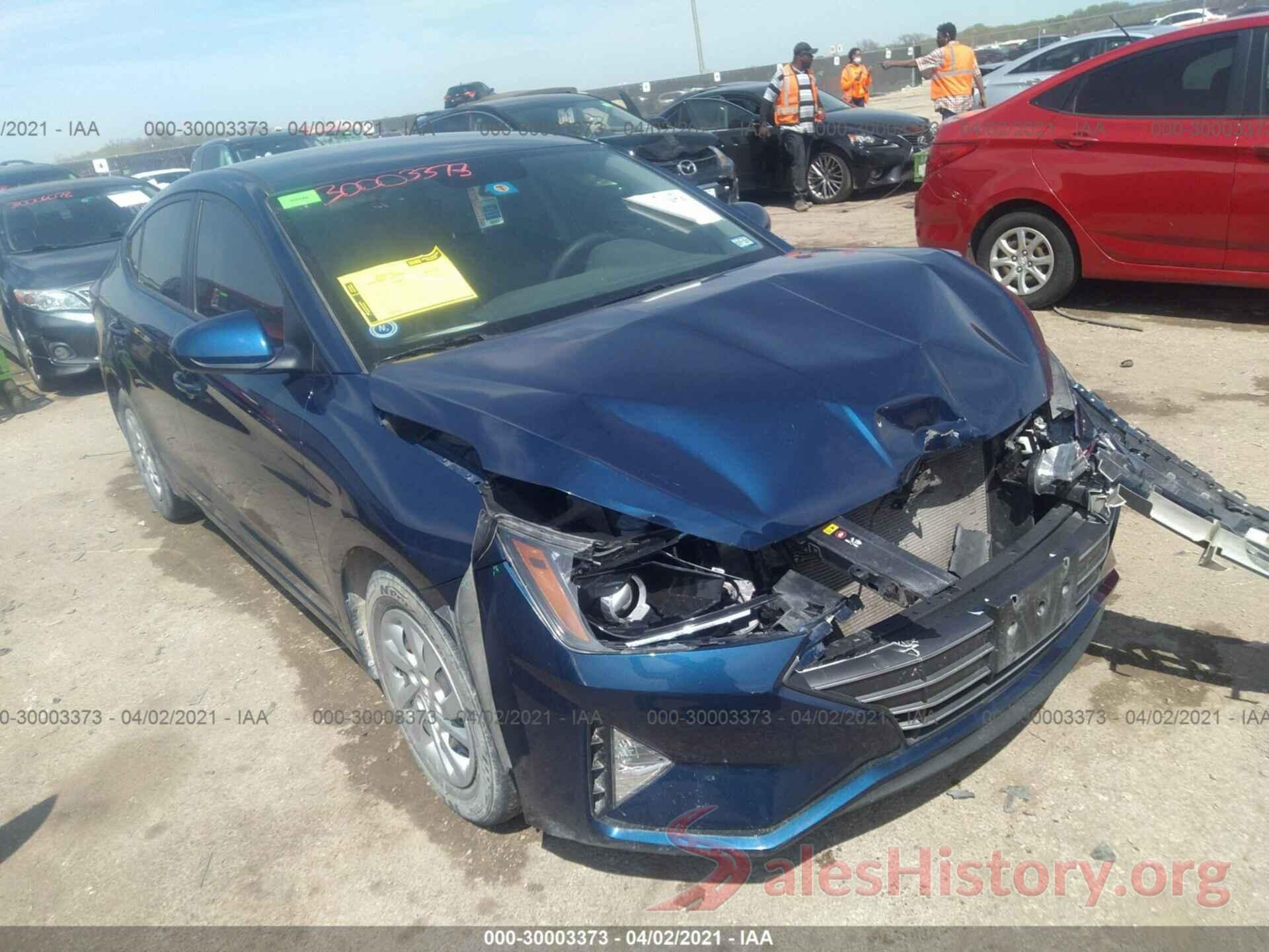 5NPD74LF7KH410191 2019 HYUNDAI ELANTRA