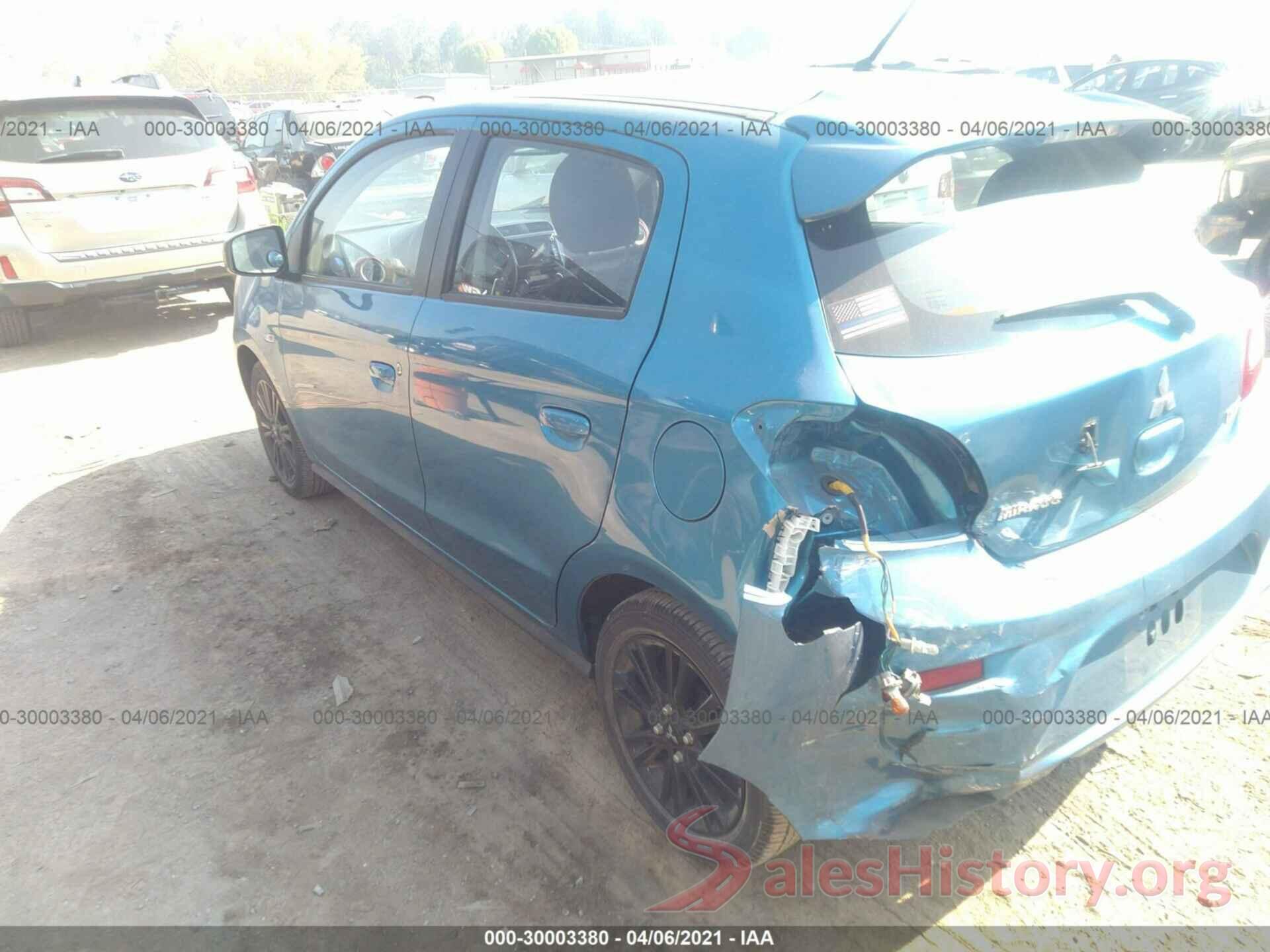 ML32A5HJ7LH001557 2020 MITSUBISHI MIRAGE