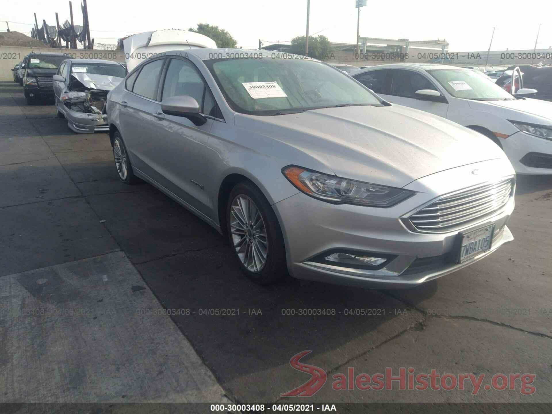 3FA6P0LU8HR285858 2017 FORD FUSION