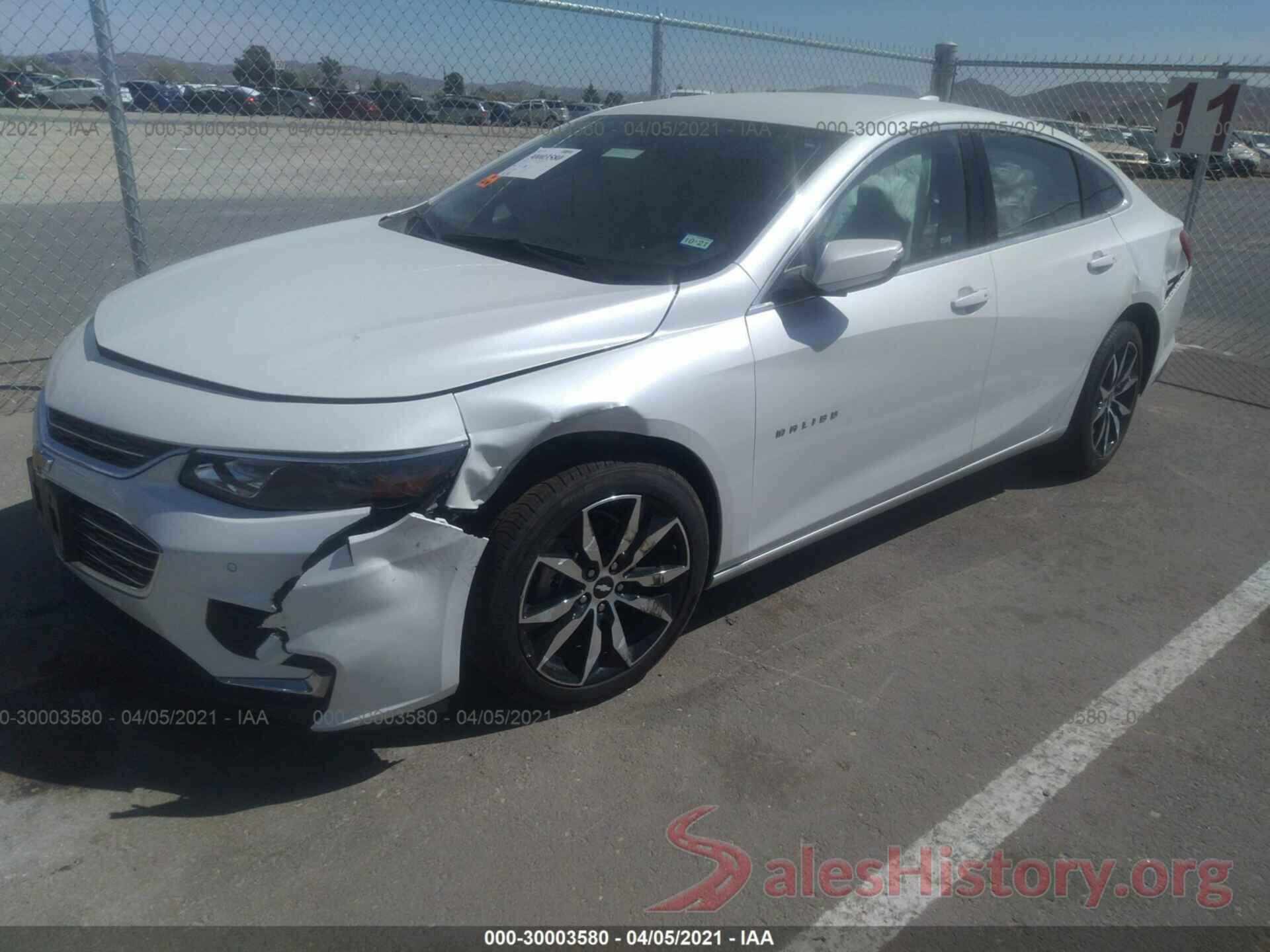 1G1ZD5ST2JF277336 2018 CHEVROLET MALIBU