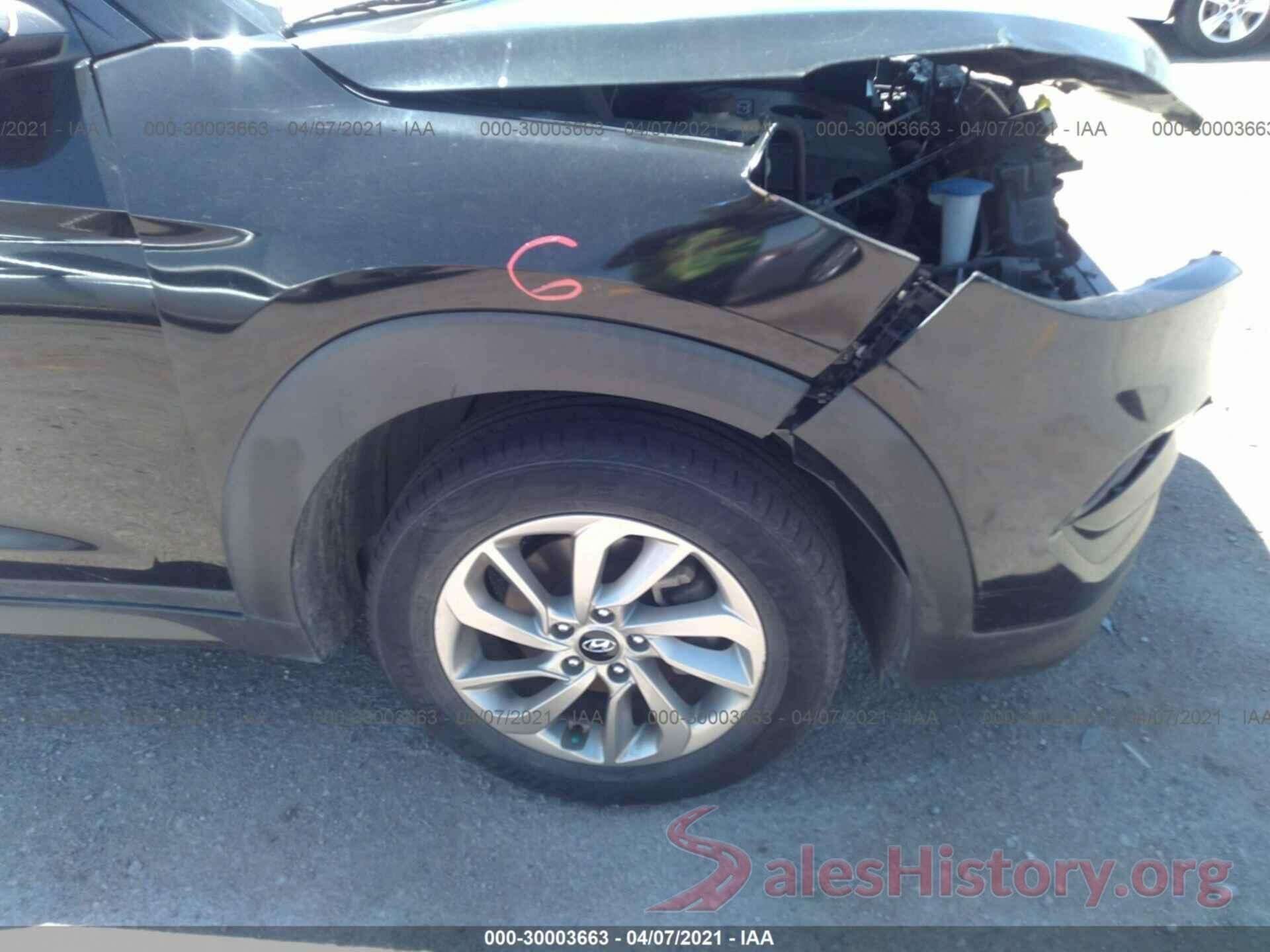 KM8J33A45GU145578 2016 HYUNDAI TUCSON