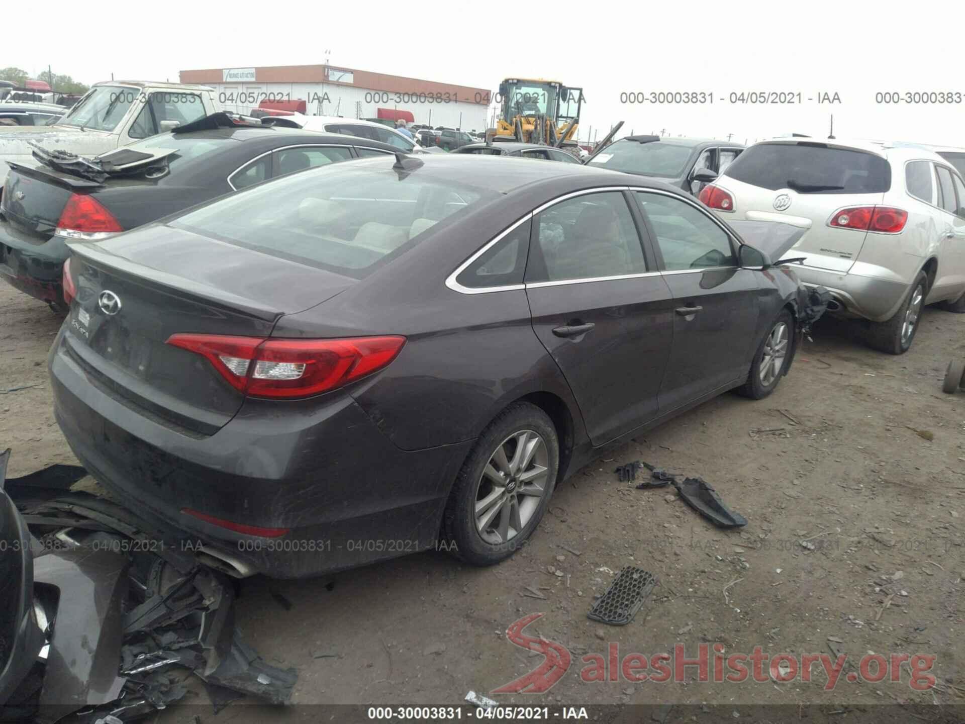 5NPE24AF4GH404538 2016 HYUNDAI SONATA