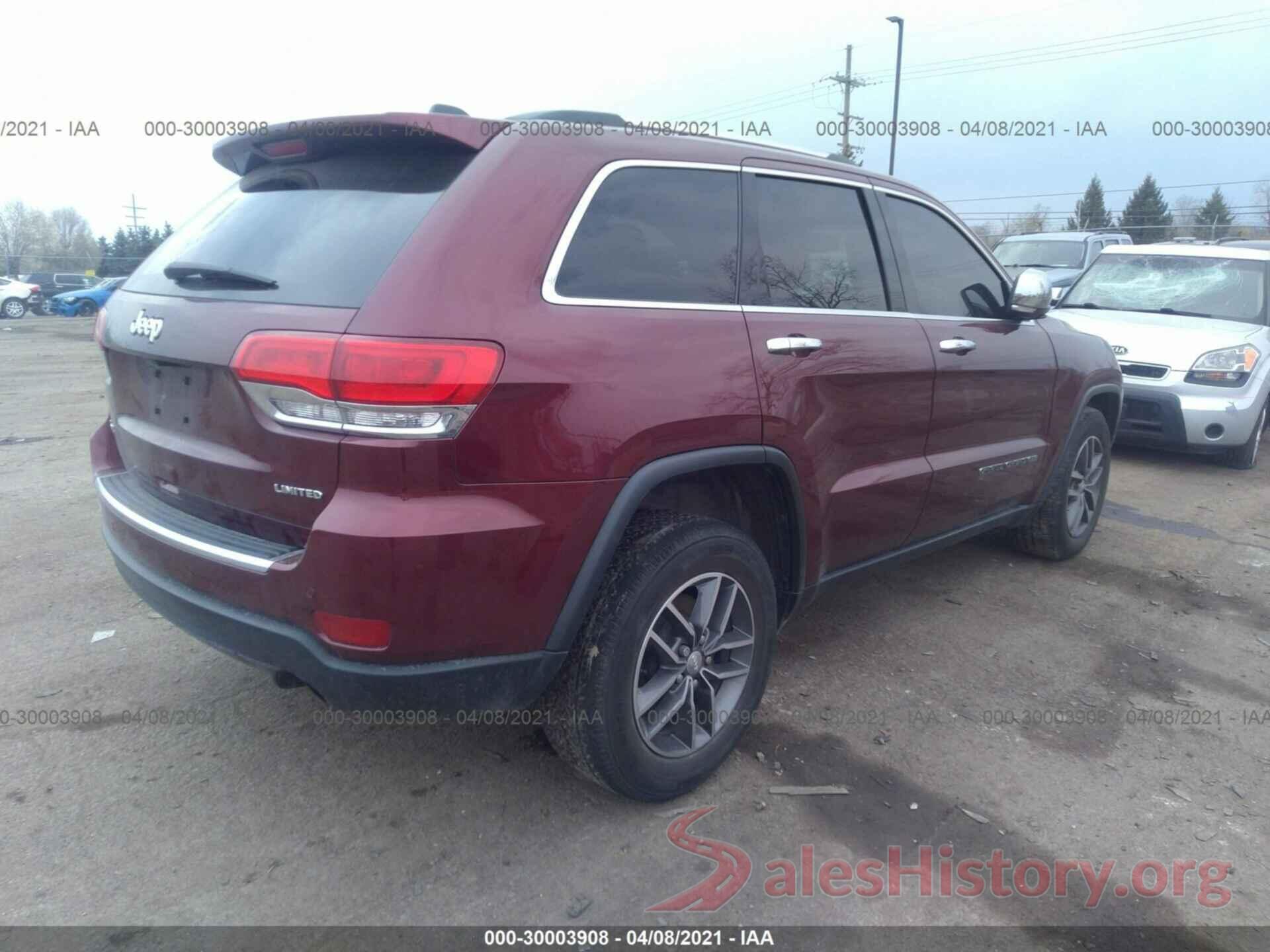 1C4RJFBG2JC297290 2018 JEEP GRAND CHEROKEE