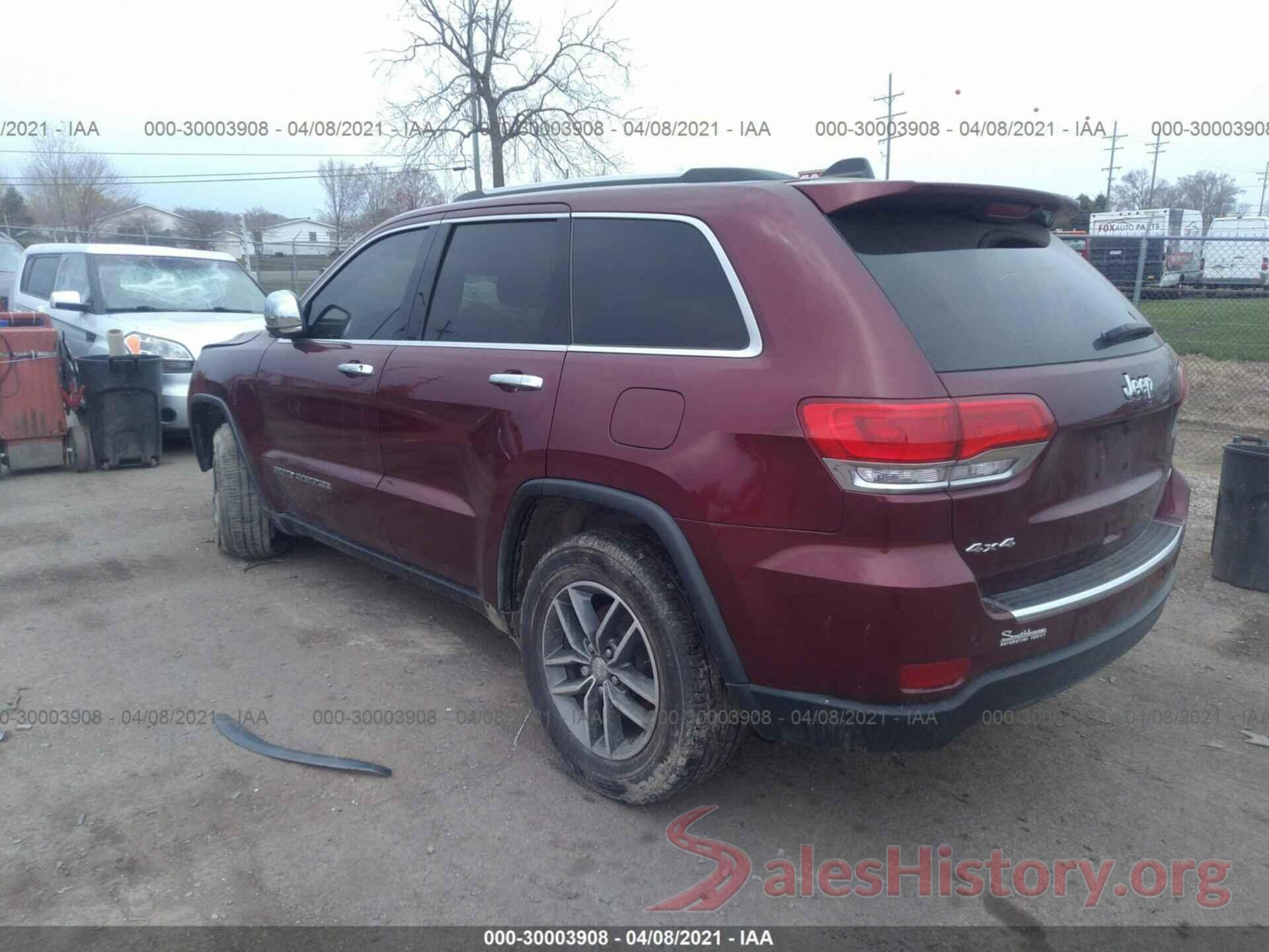 1C4RJFBG2JC297290 2018 JEEP GRAND CHEROKEE