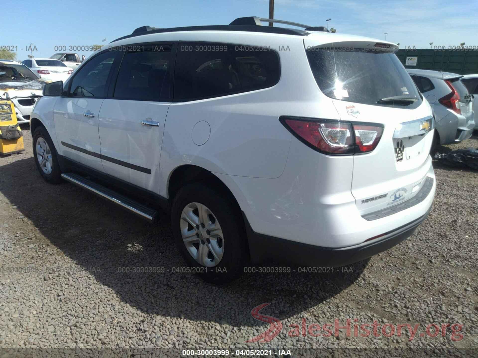 1GNKRFED3HJ229685 2017 CHEVROLET TRAVERSE