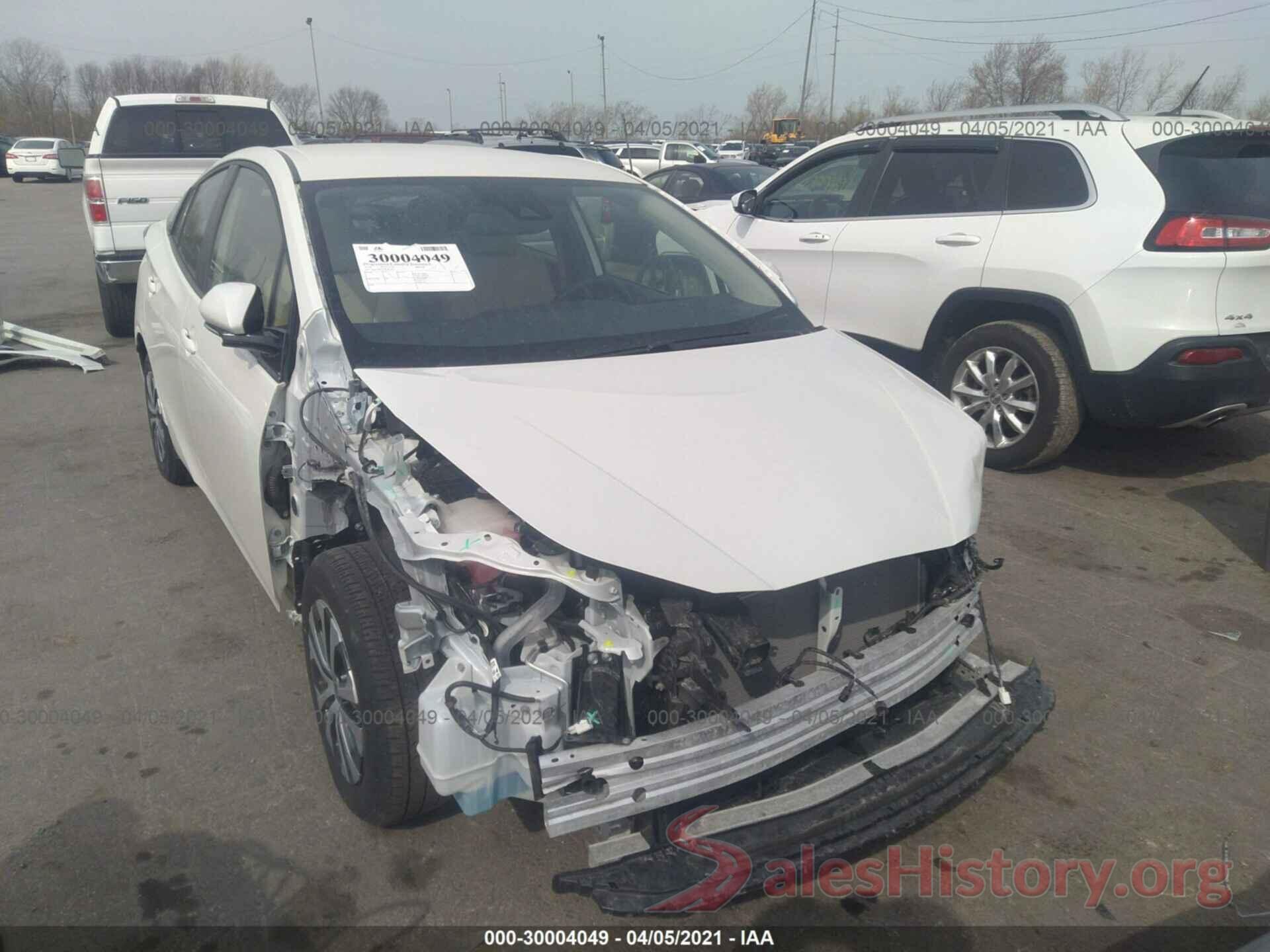 JTDL9RFU5K3007951 2019 TOYOTA PRIUS