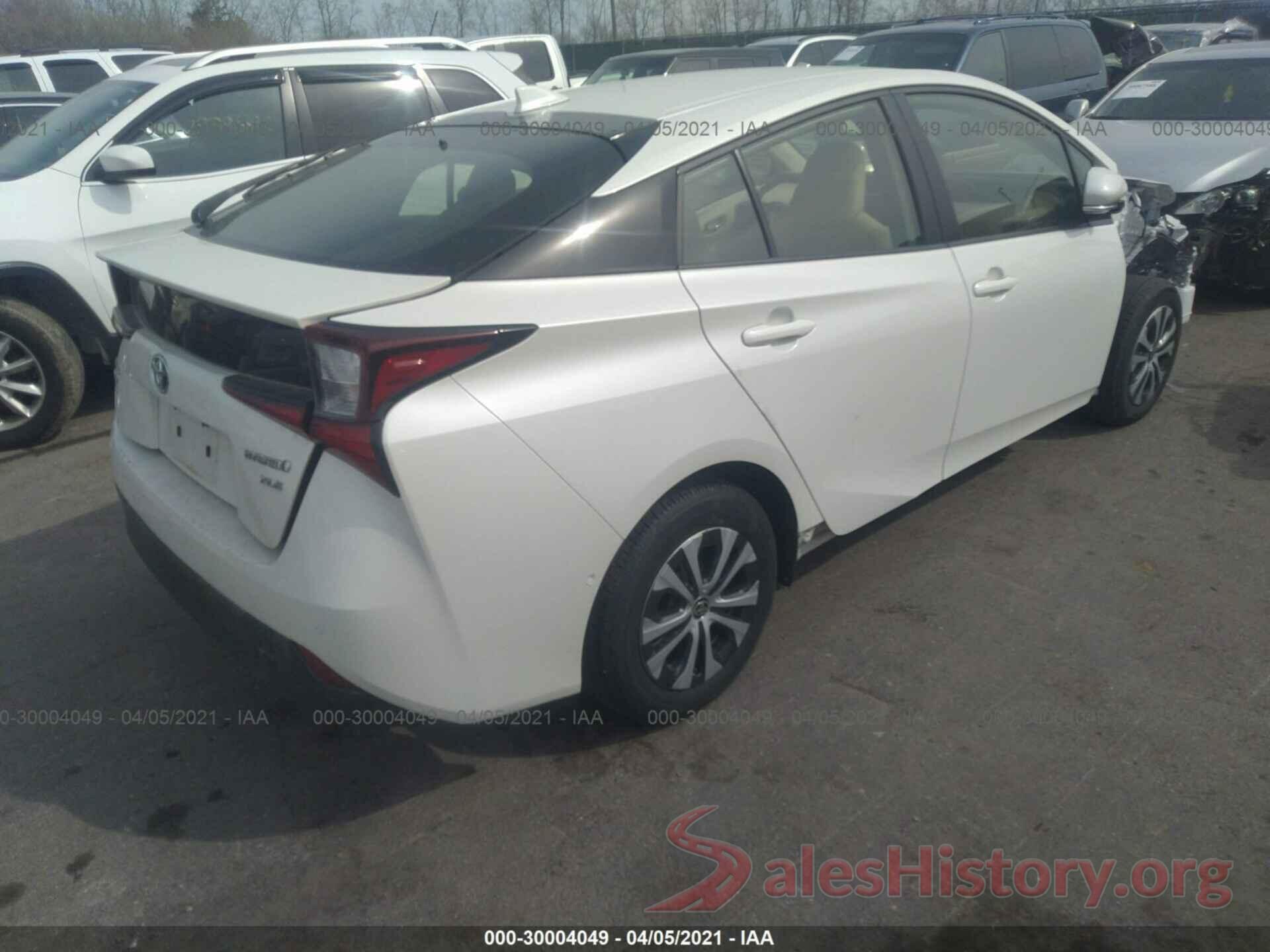 JTDL9RFU5K3007951 2019 TOYOTA PRIUS