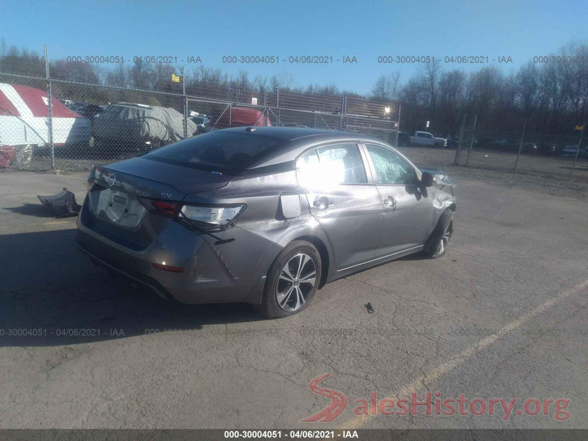 3N1AB8CV0LY213015 2020 NISSAN SENTRA