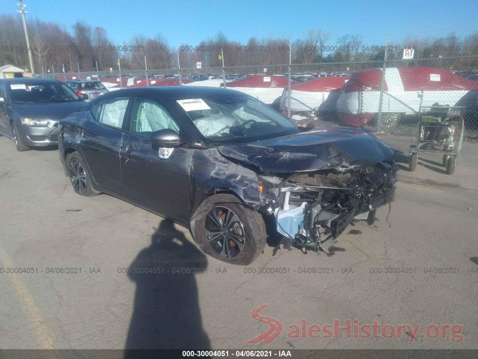 3N1AB8CV0LY213015 2020 NISSAN SENTRA