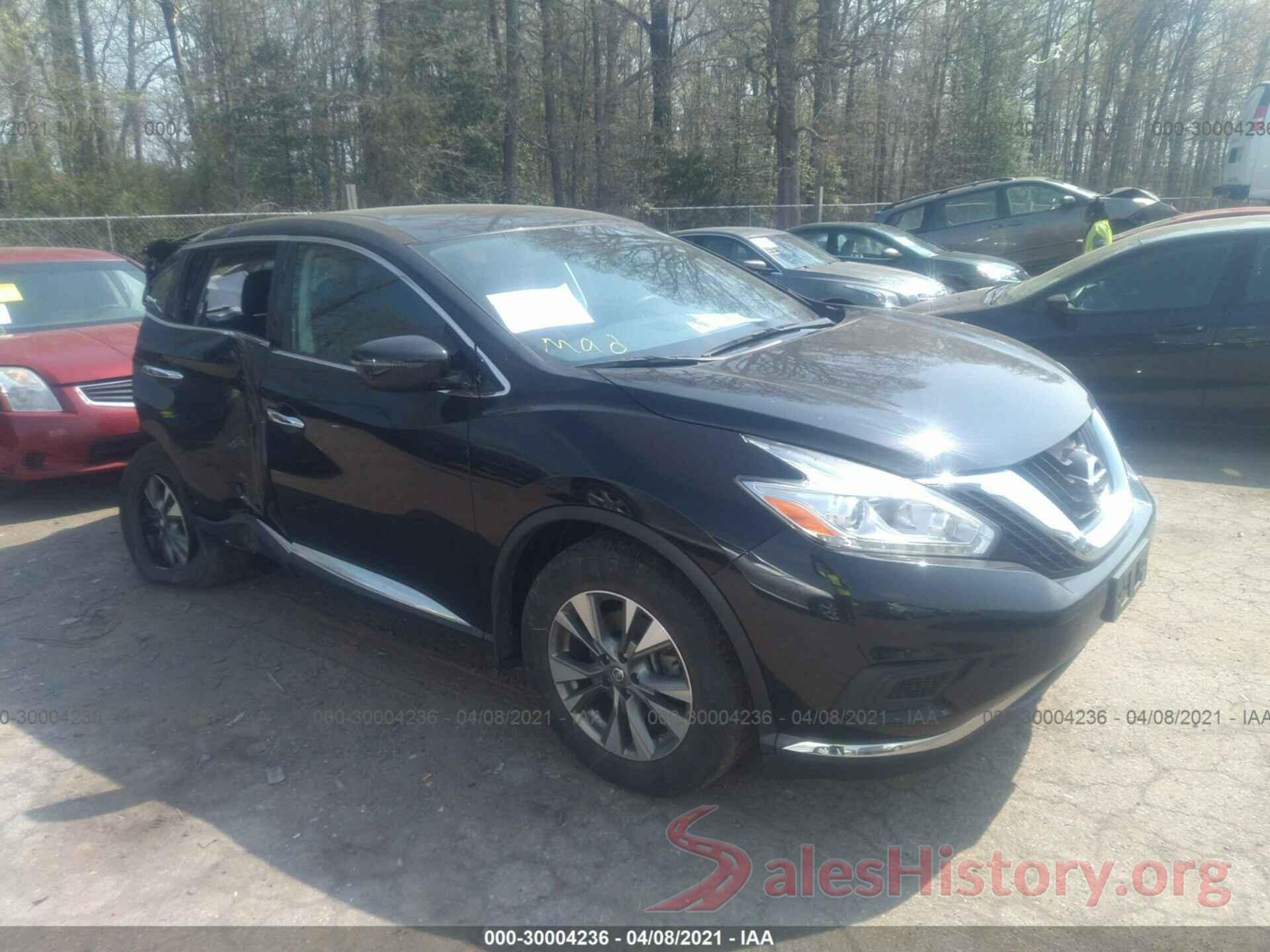 5N1AZ2MH2GN153431 2016 NISSAN MURANO