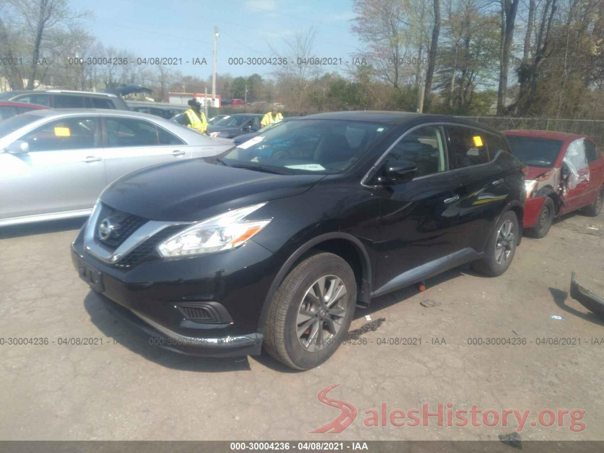 5N1AZ2MH2GN153431 2016 NISSAN MURANO