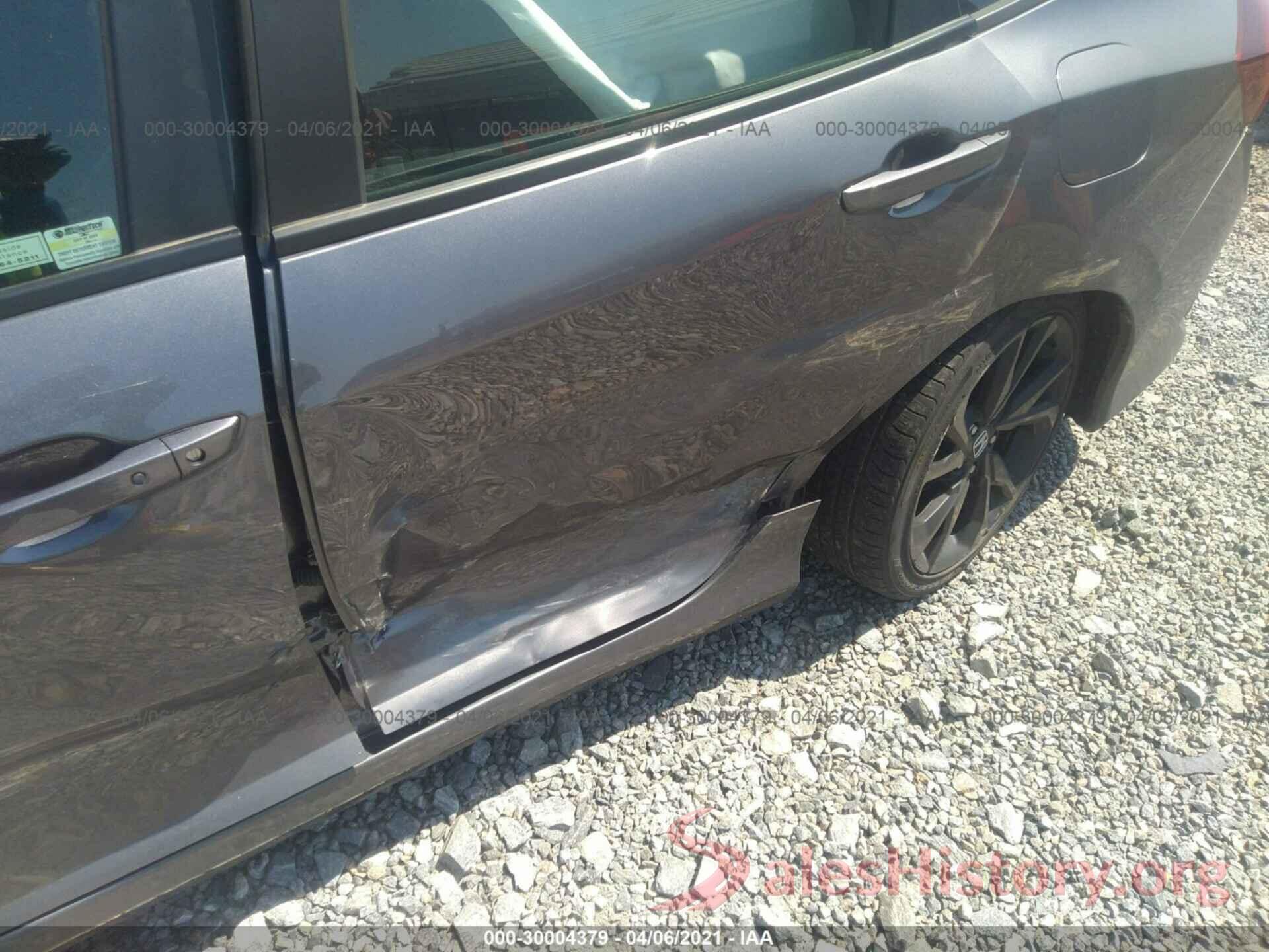 19XFC2F85KE002637 2019 HONDA CIVIC SEDAN