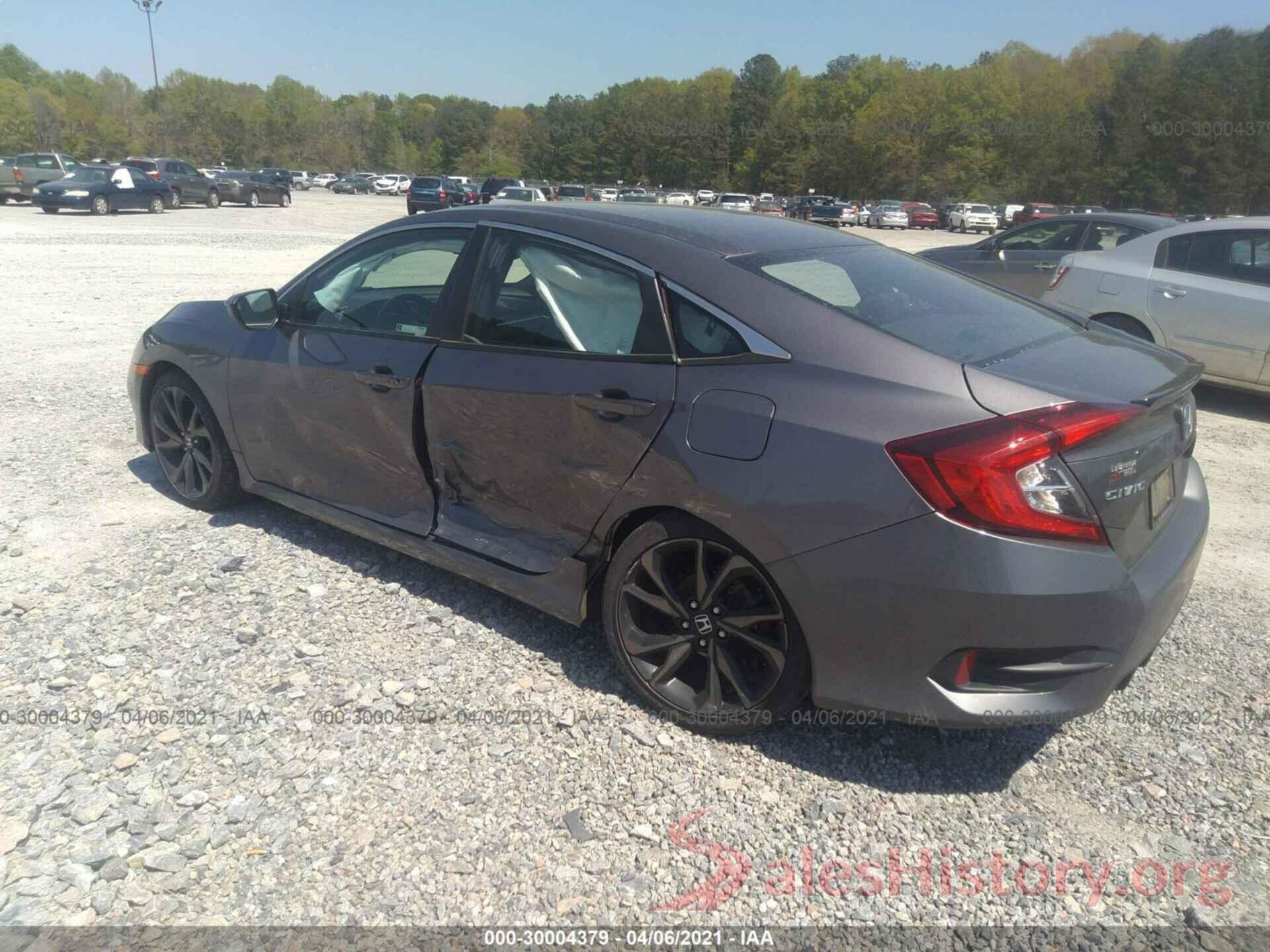 19XFC2F85KE002637 2019 HONDA CIVIC SEDAN