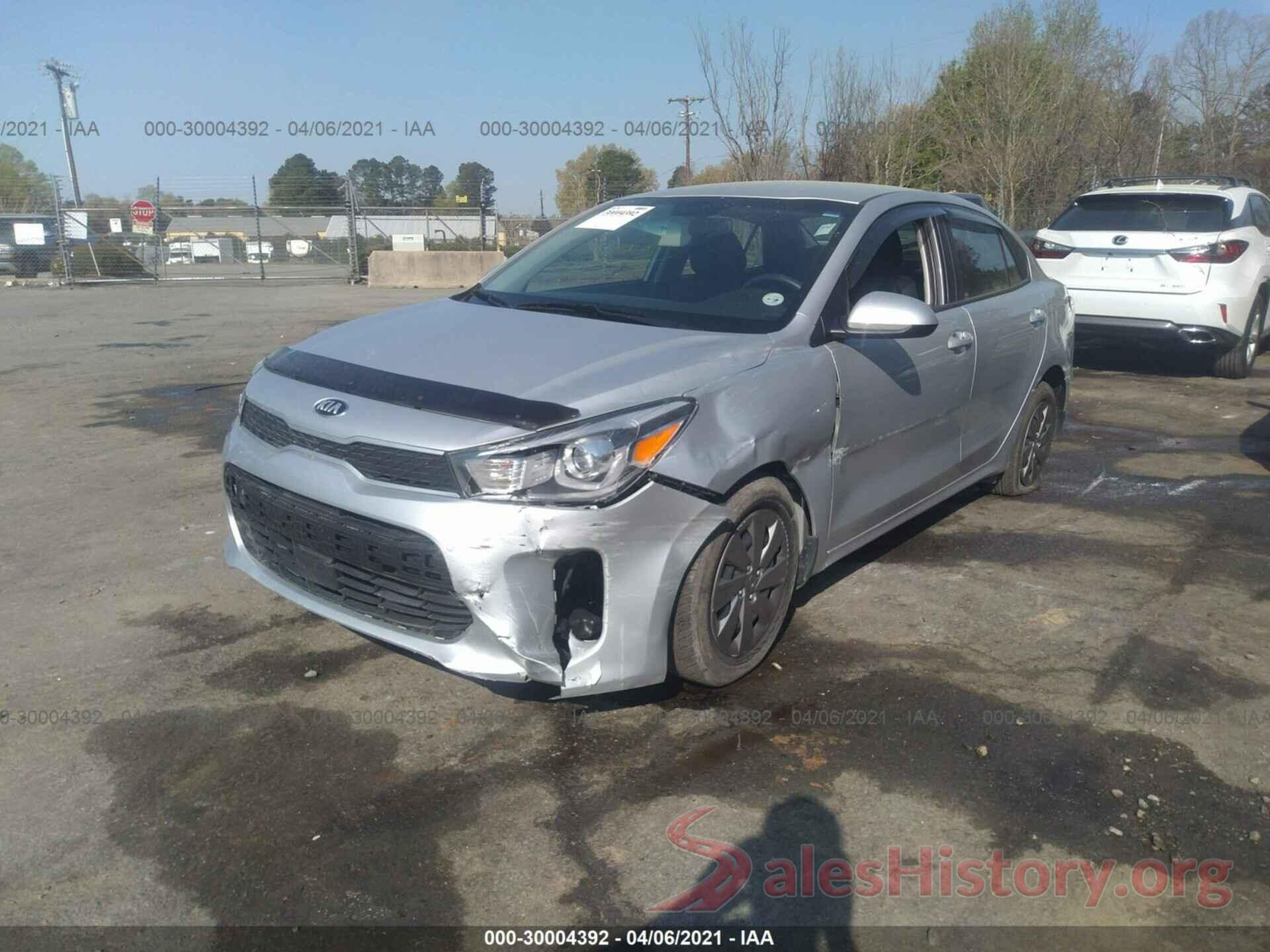 3KPA24AD6LE298704 2020 KIA RIO