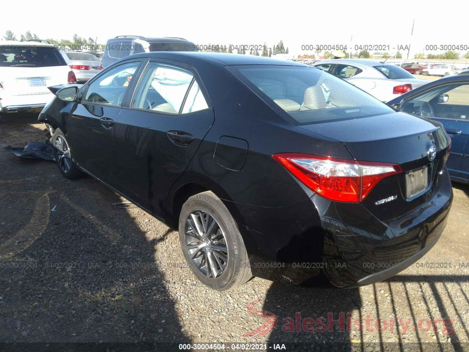 5YFBURHE6GP424686 2016 TOYOTA COROLLA