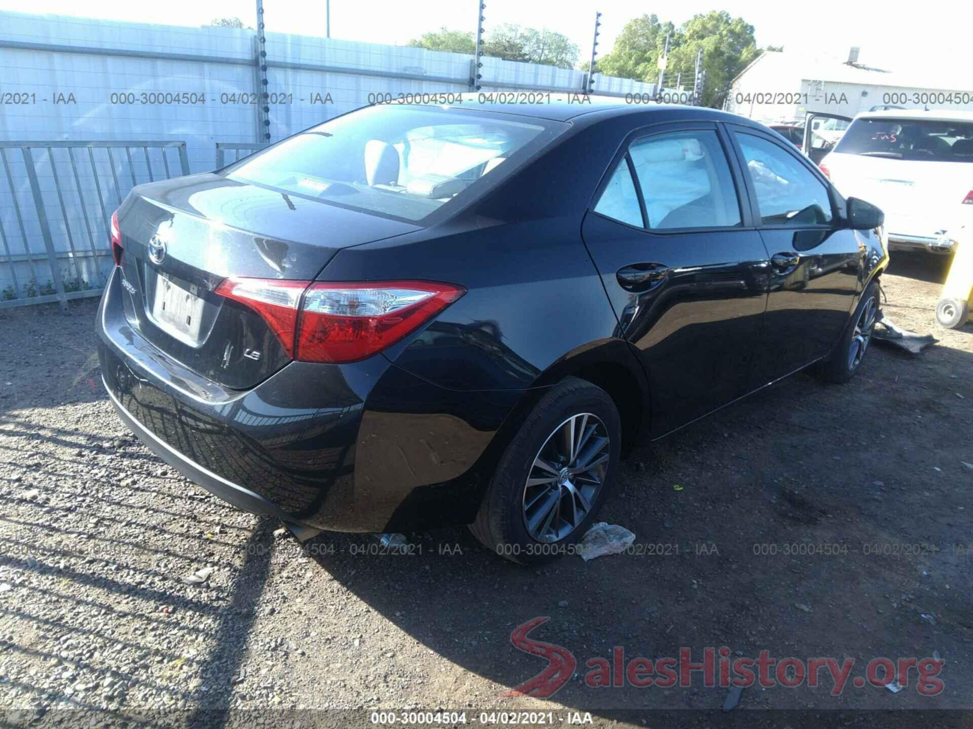 5YFBURHE6GP424686 2016 TOYOTA COROLLA