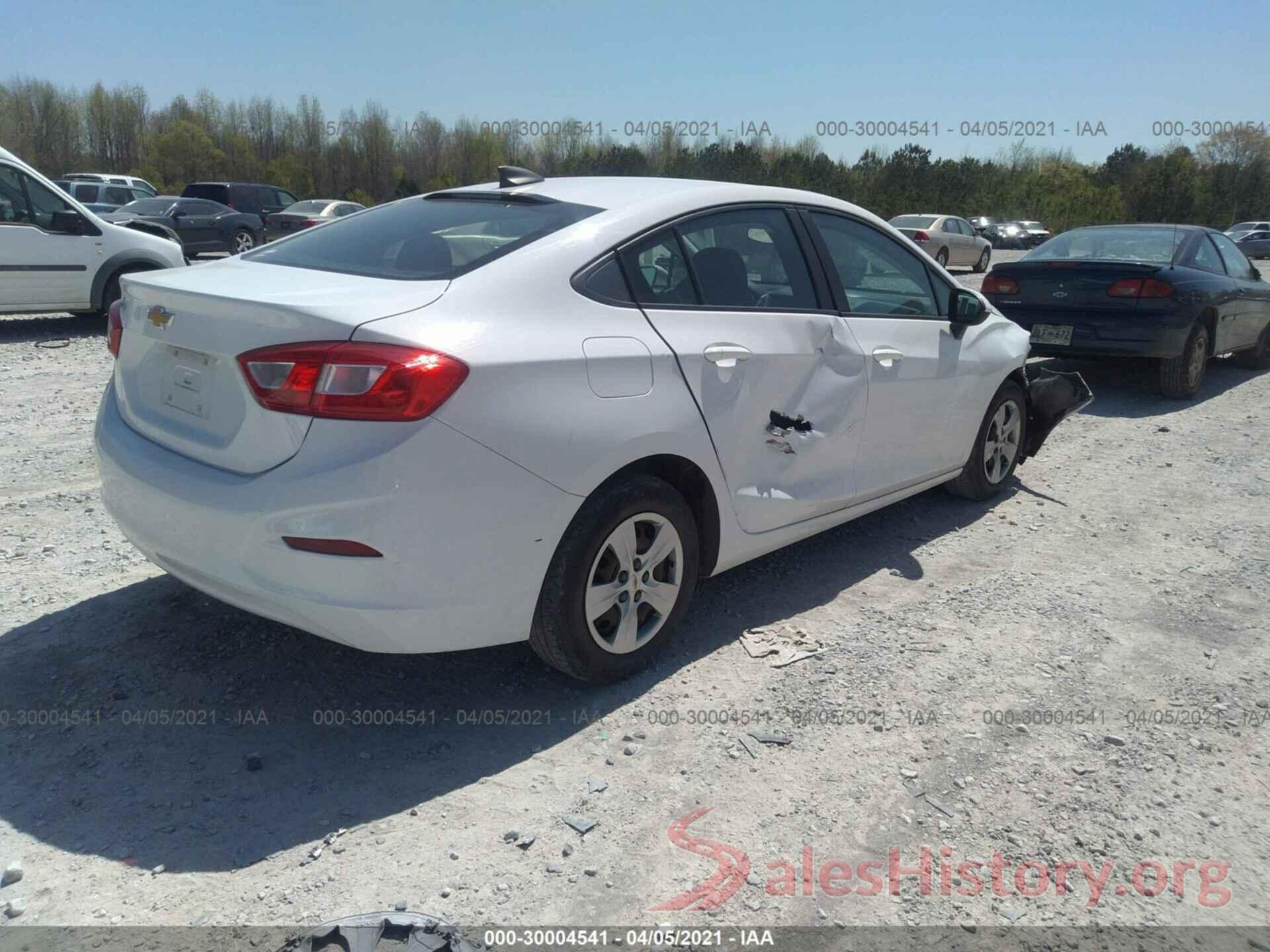 1G1BC5SMXG7289802 2016 CHEVROLET CRUZE