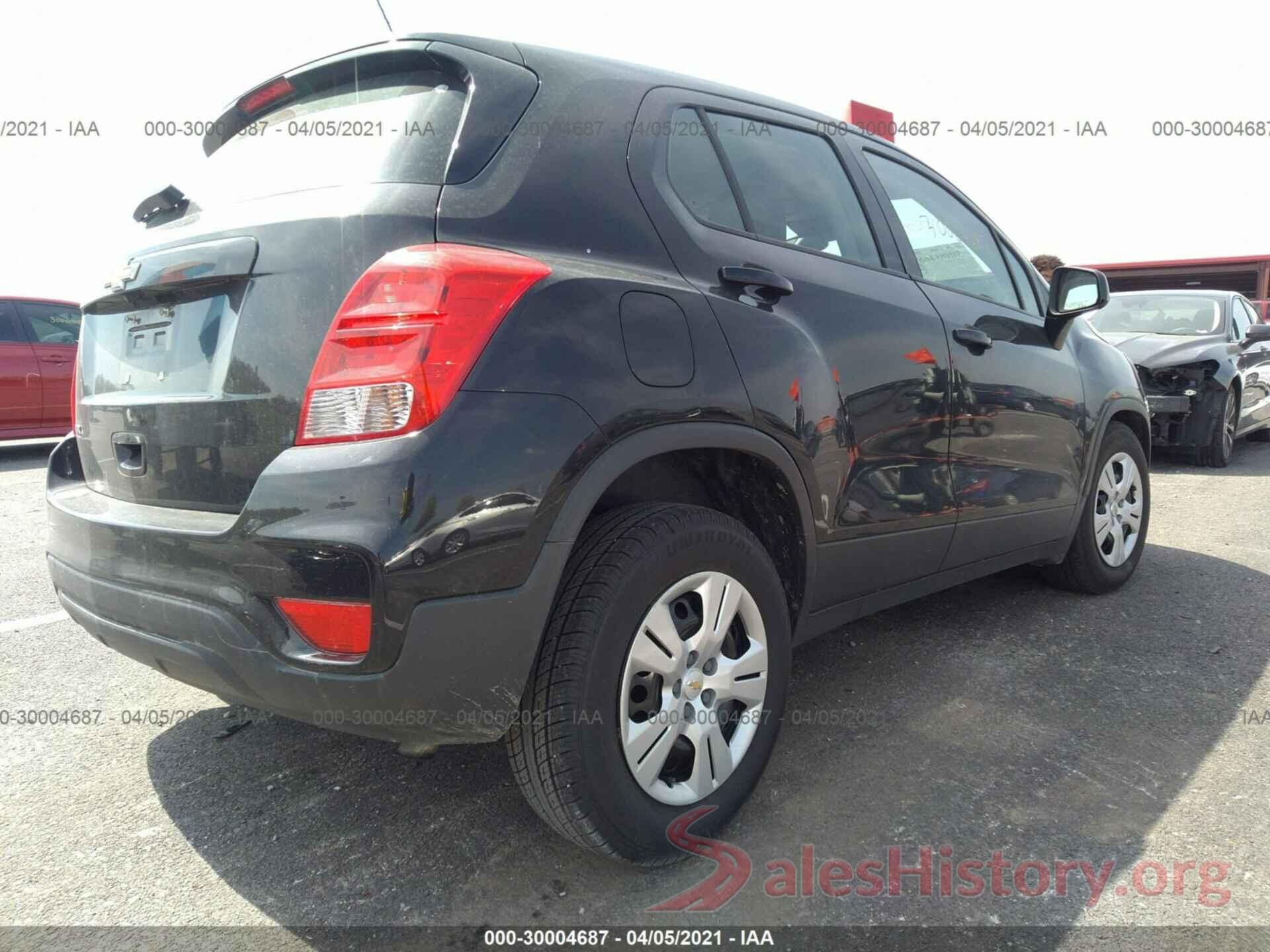 3GNCJKSB1HL245643 2017 CHEVROLET TRAX