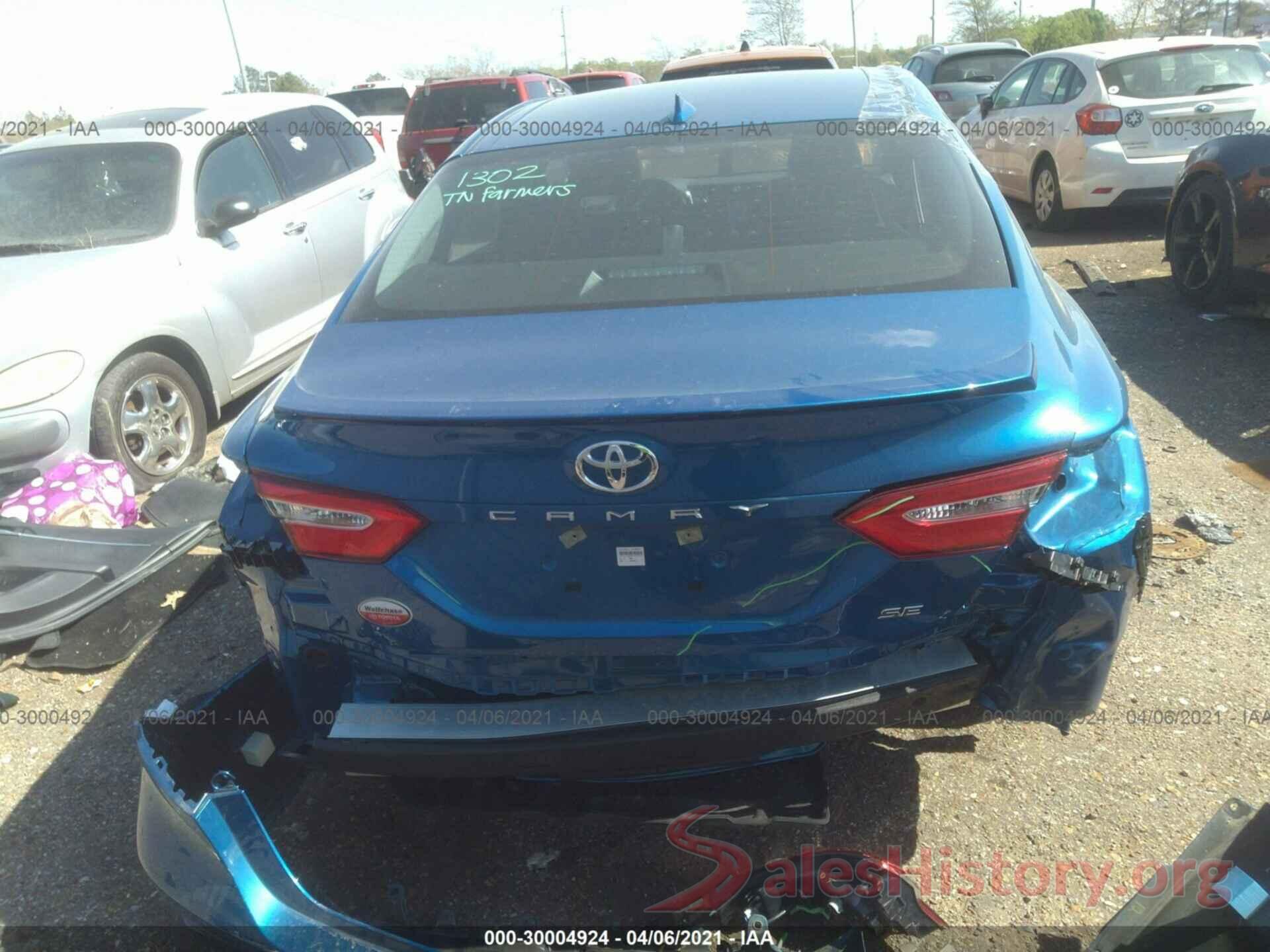 4T1G11AK9LU376416 2020 TOYOTA CAMRY